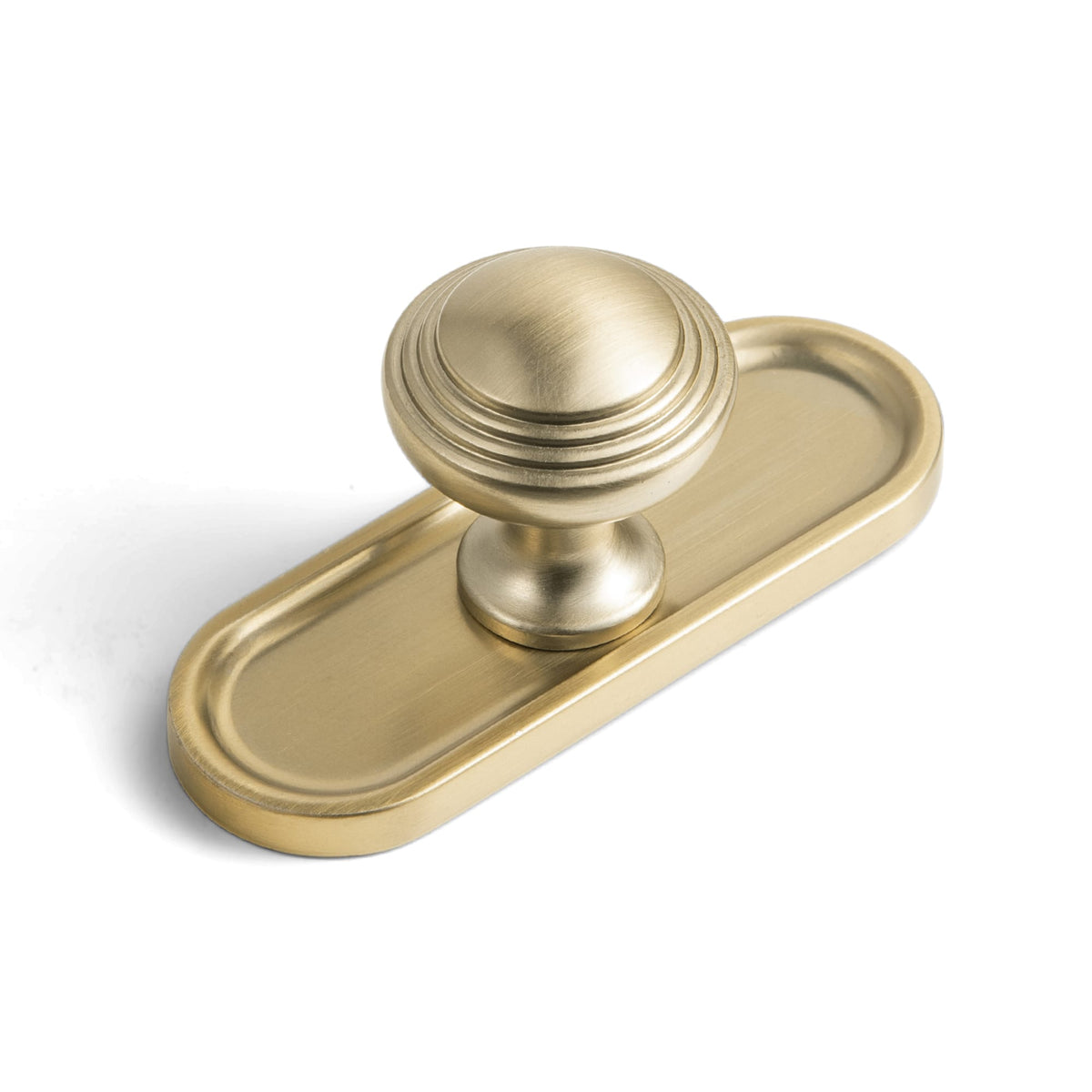 Goo-Ki Champagne Bronze / G033 / 6 Pack Antique Brass Ribbed Mushroom Cabinet Knob Zinc Alloy Vintage Round Drawer Knob, Farmhouse Traditional Furniture Hardware
