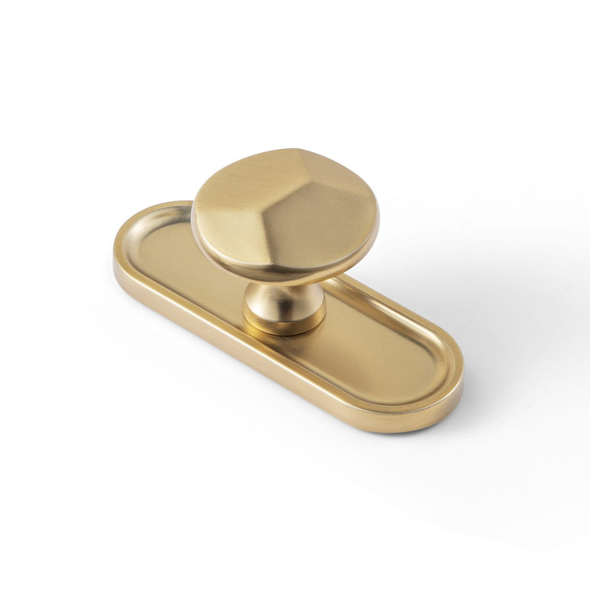 Goo-Ki Champagne Bronze / G033 / 6 Pack Traditional Aged Bronze Zinc Alloy Cabinet Knob, Elegant Round Knob with Decorative Back Plate for Kitchen & Bathroom Cabinets