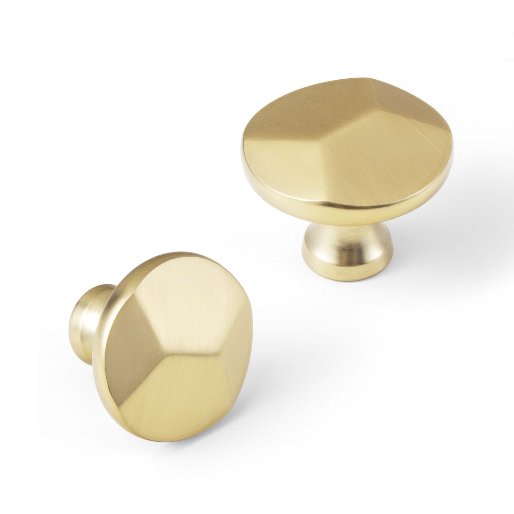 Goo-Ki Champagne Bronze / Knob / 6 Pack Elegant Cabinet Pulls Modern Drawer Knobs Affordable Luxury Dresser Pulls