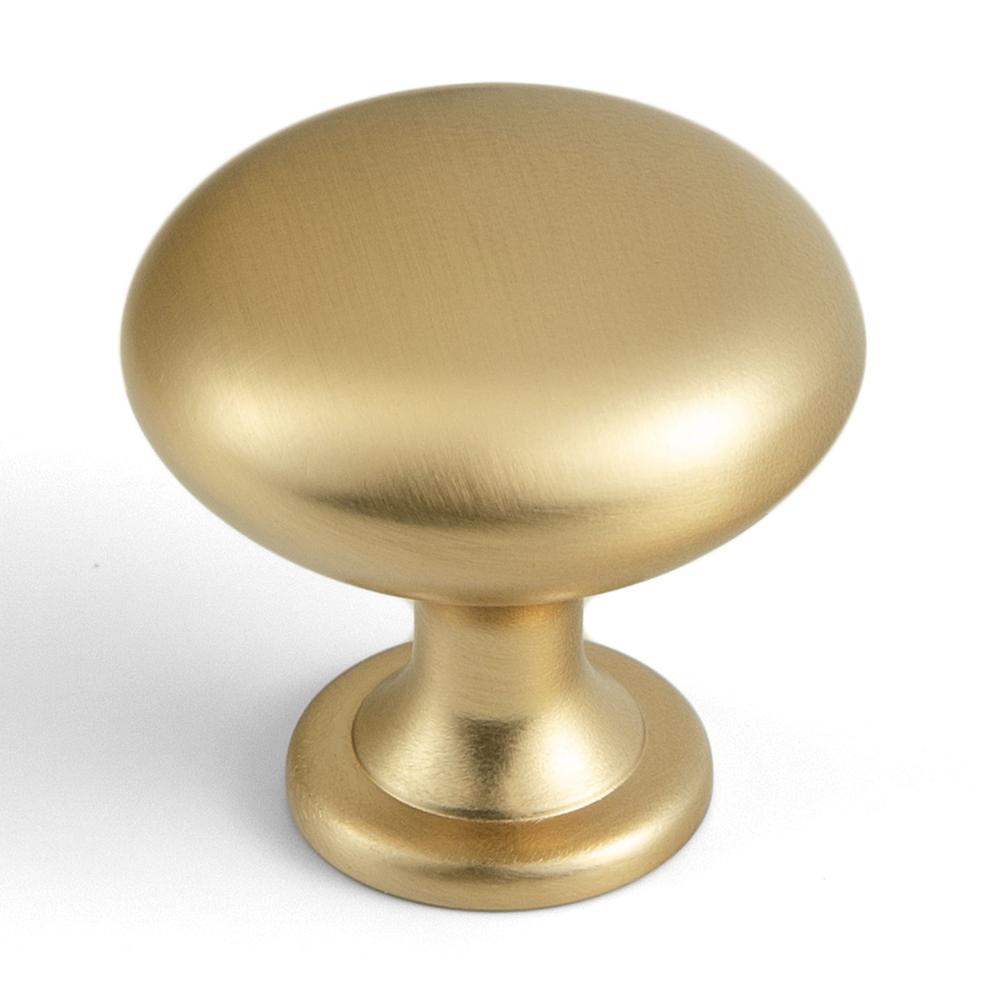 Goo-Ki Champagne Bronze / Knob / 6 Pack Vintage Brass Mushroom Cabinet Knobs Zinc Alloy Drawer Handles for Kitchen Cupboard