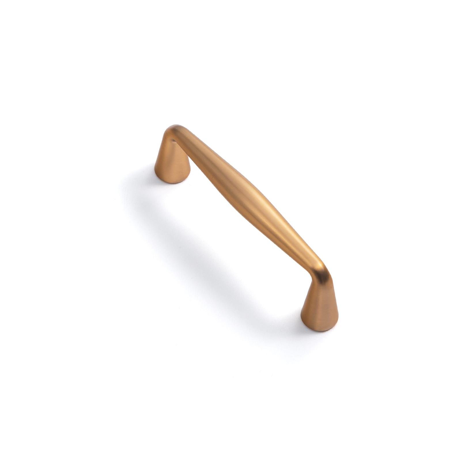 Goo-Ki Champagne Brown / 3'' Hole Center / 6 Pack Retro Cabinet Pulls Luxurious Drawer Pulls for Bedroom Kitchen