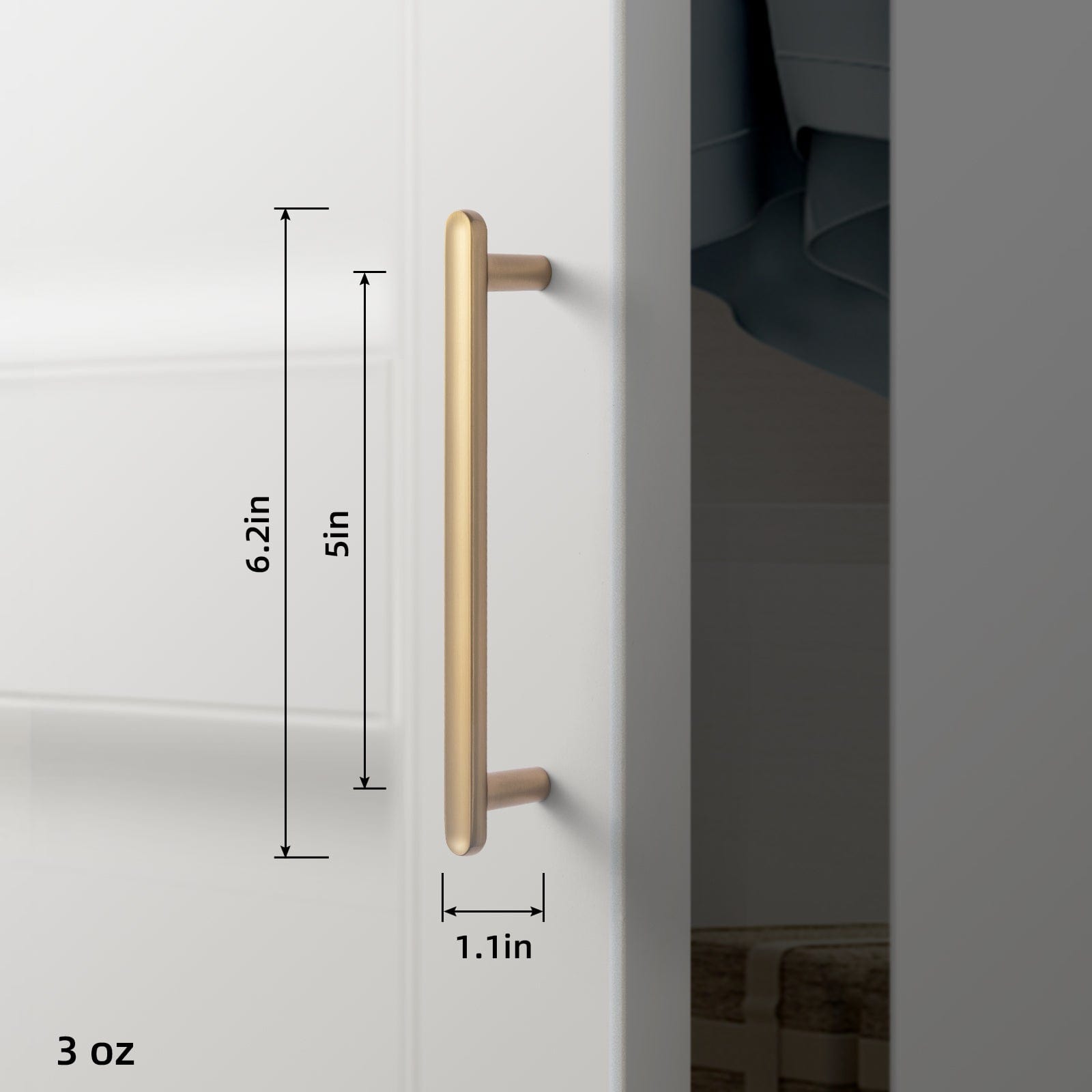 Goo-Ki Classic Curvature Cabinet Handles Timeless Appeal  Kitchen Drawer Pulls