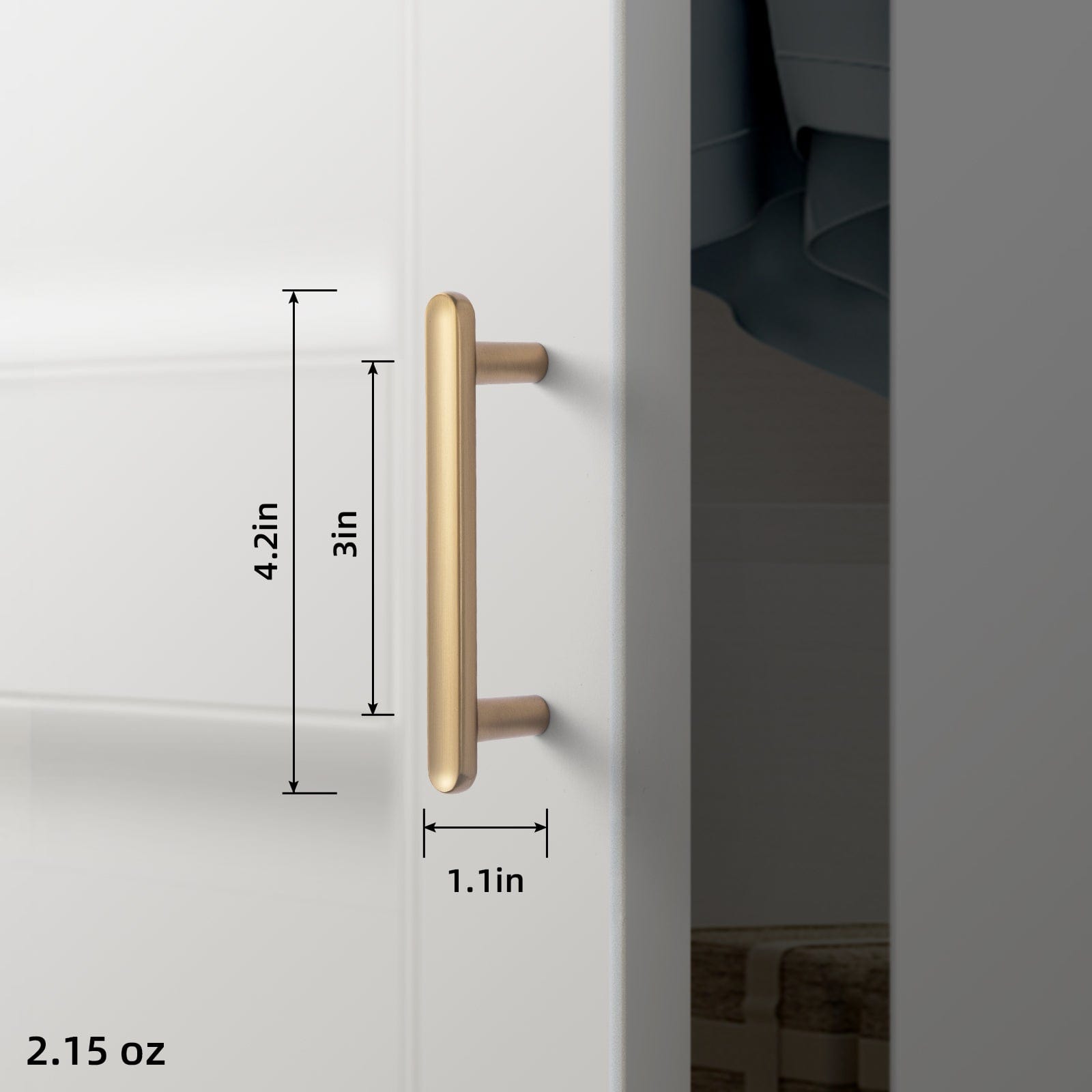 Goo-Ki Classic Curvature Cabinet Handles Timeless Appeal  Kitchen Drawer Pulls