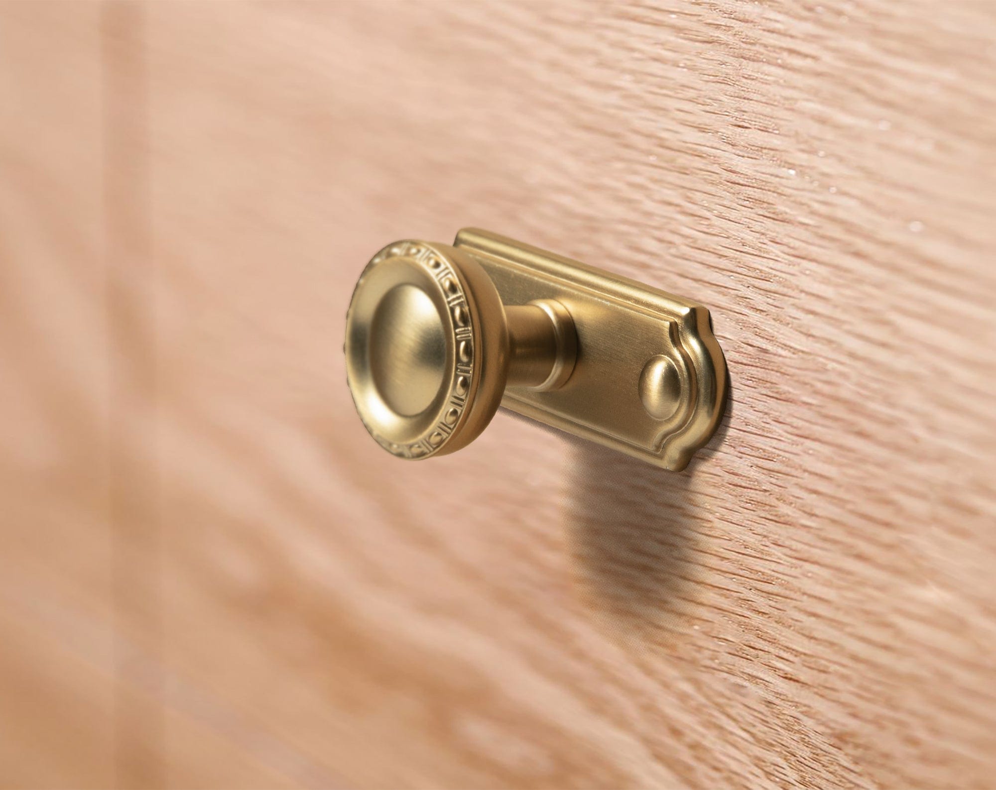 Goo-Ki Classic Round Cabinet Knobs Elegant Decorative Drawer Knobs with Ornate Edging
