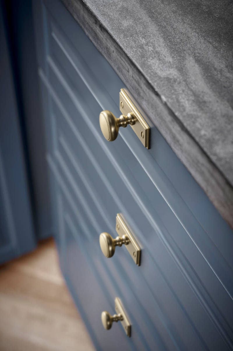 Goo-Ki Classic Zinc Alloy Cabinet Knobs with Beaded Edge Vintage Style Drawer Hardware