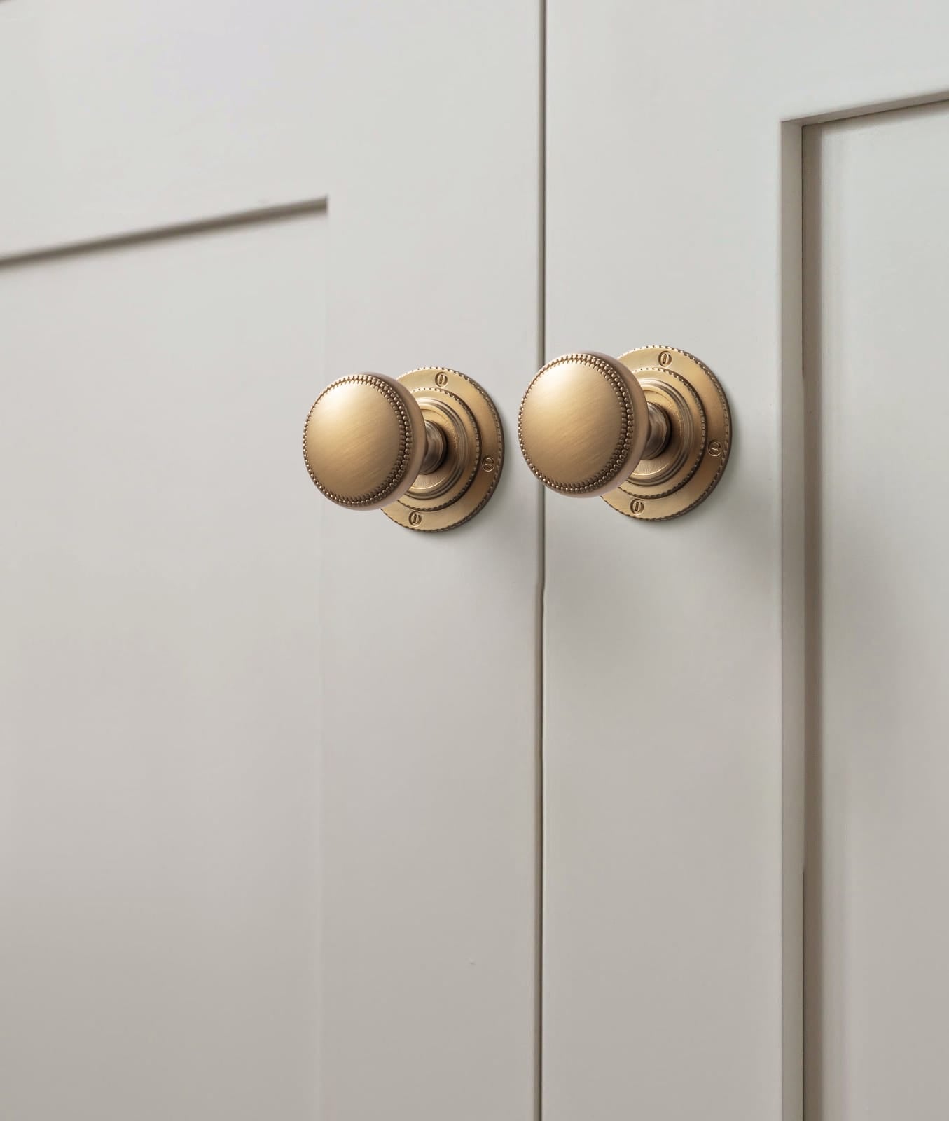 Goo-Ki Classic Zinc Alloy Cabinet Knobs with Beaded Edge Vintage Style Drawer Hardware
