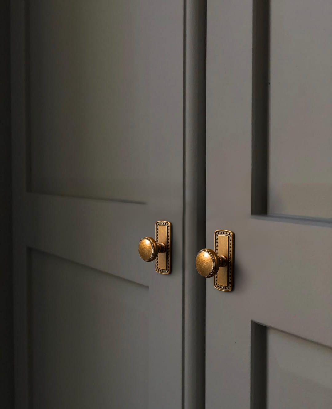 Goo-Ki Classic Zinc Alloy Cabinet Knobs with Beaded Edge Vintage Style Drawer Hardware