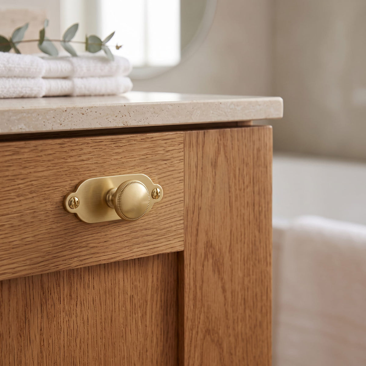 Goo-Ki Classic Zinc Alloy Cabinet Knobs with Beaded Edge Vintage Style Drawer Hardware