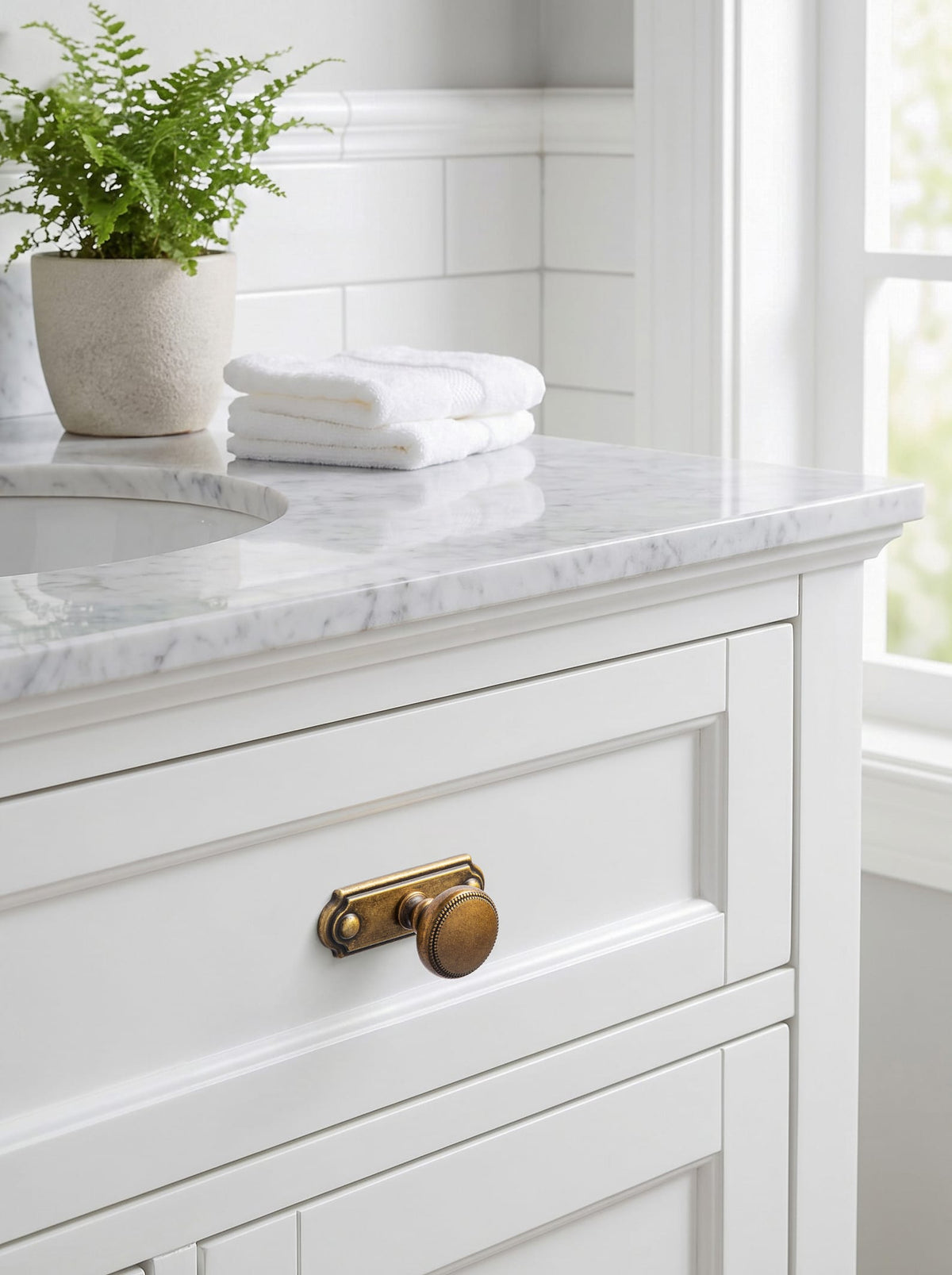 Goo-Ki Classic Zinc Alloy Cabinet Knobs with Beaded Edge Vintage Style Drawer Hardware
