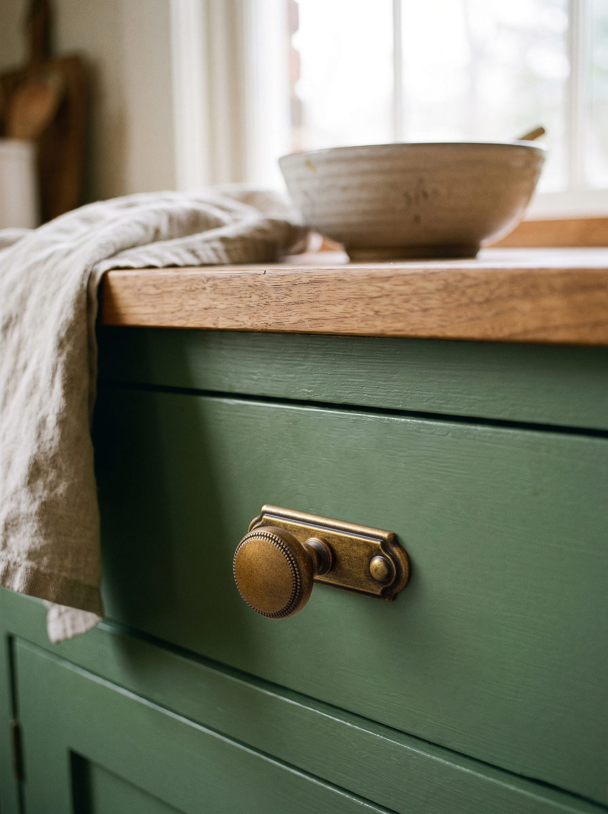 Goo-Ki Classic Zinc Alloy Cabinet Knobs with Beaded Edge Vintage Style Drawer Hardware