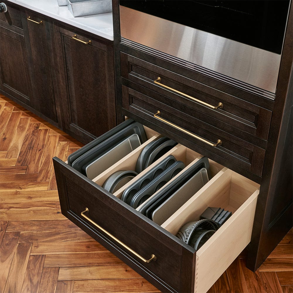 Goo-Ki Concentric Circle Pattern Base Design Vintage Cabinet Handles