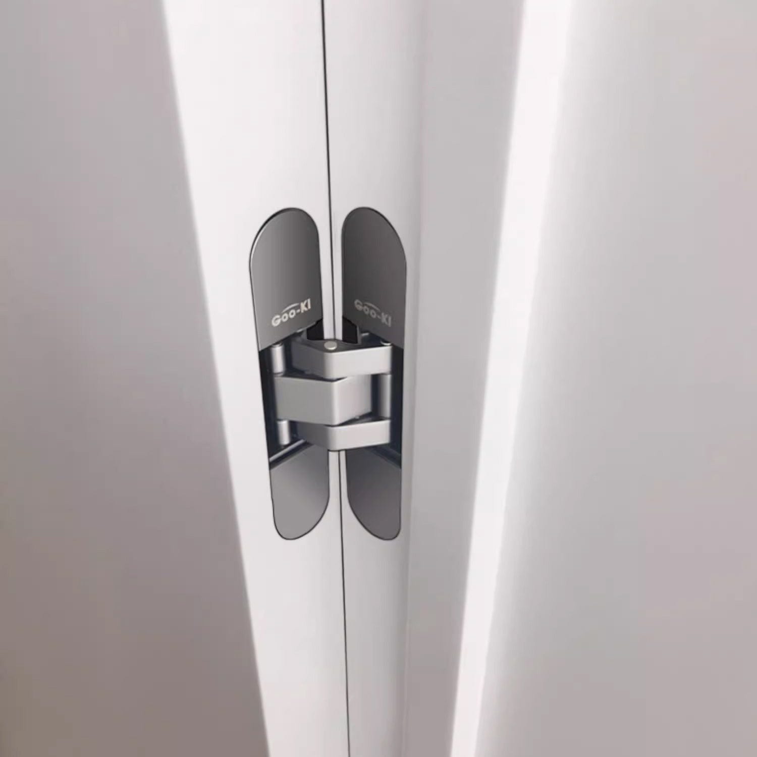 Goo-Ki Cross Three-dimensional Adjustable Folding Door Hinge Concealed Invisible Door Hinge