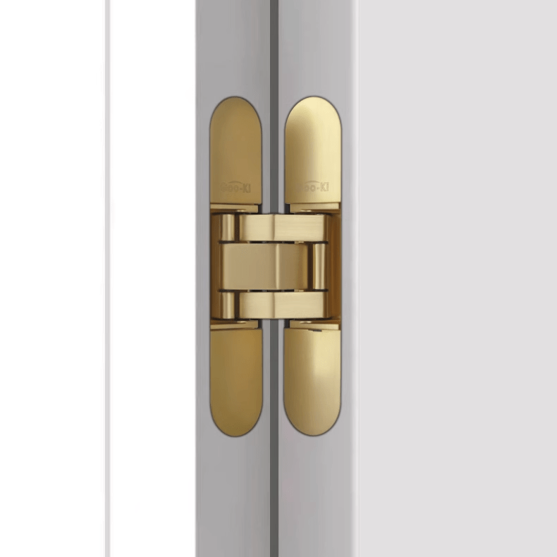 Goo-Ki Cross Three-dimensional Adjustable Folding Door Hinge Concealed Invisible Door Hinge