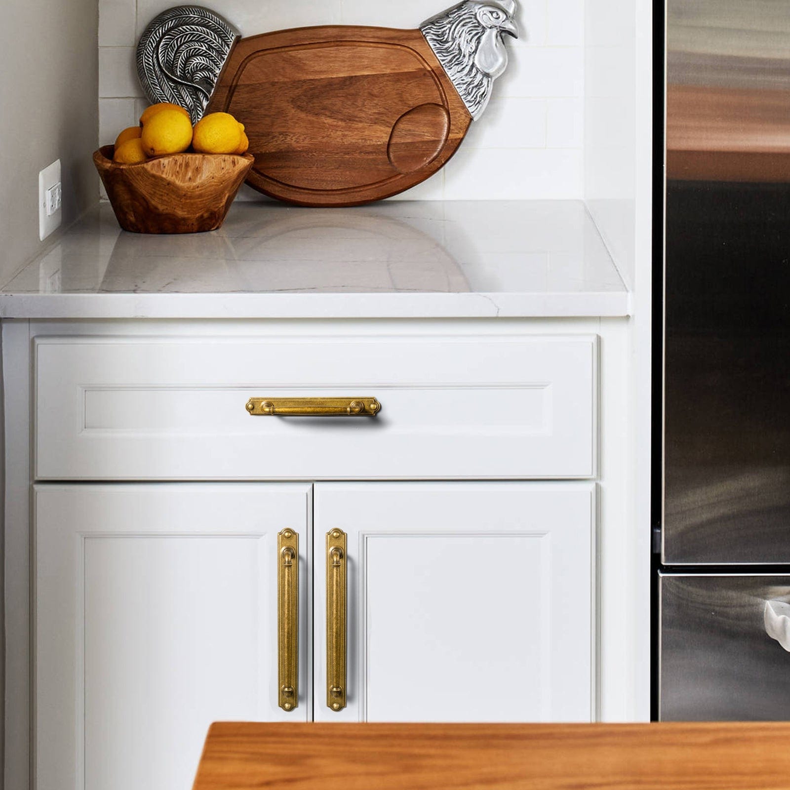 Goo-Ki Decorative Cabinet Pulls with Eye-Catching Geometric & Curved Silhouettes