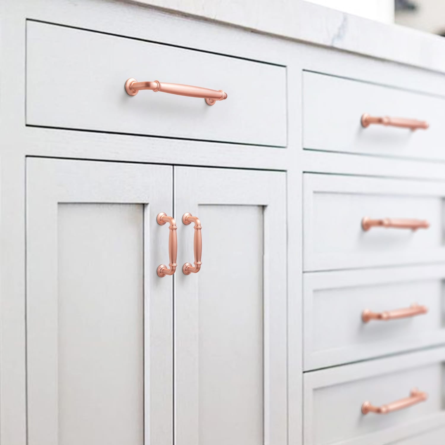 Goo-Ki Decorative Cabinet Pulls with Eye-Catching Geometric & Curved Silhouettes
