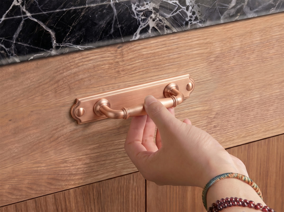 Goo-Ki Decorative Cabinet Pulls with Eye-Catching Geometric & Curved Silhouettes