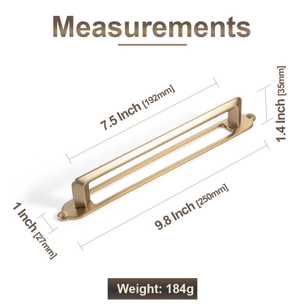 Goo-Ki Elegant Cabinet Pulls Modern Drawer Knobs Affordable Luxury Dresser Pulls