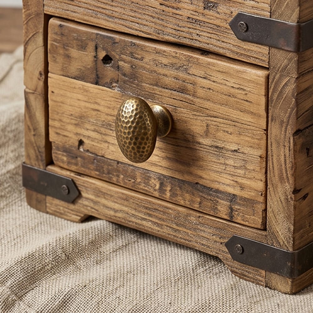 Goo-Ki Hammered Texture Oval Cabinet Knobs, Egg Shaped Solid Zinc Alloy Drawer Furniture Knobs for Kitchen Cabinets