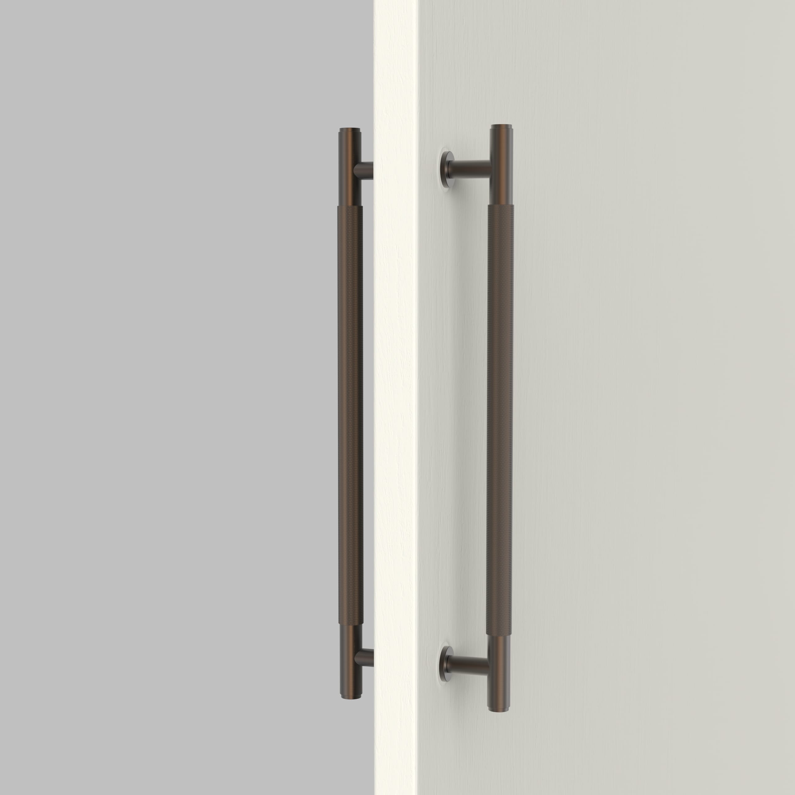 Goo-Ki Heavy-Duty Appliance Pull Stainless Steel Knurled & Straight Grip Pull Handle for Appliance & Shower Glass Door