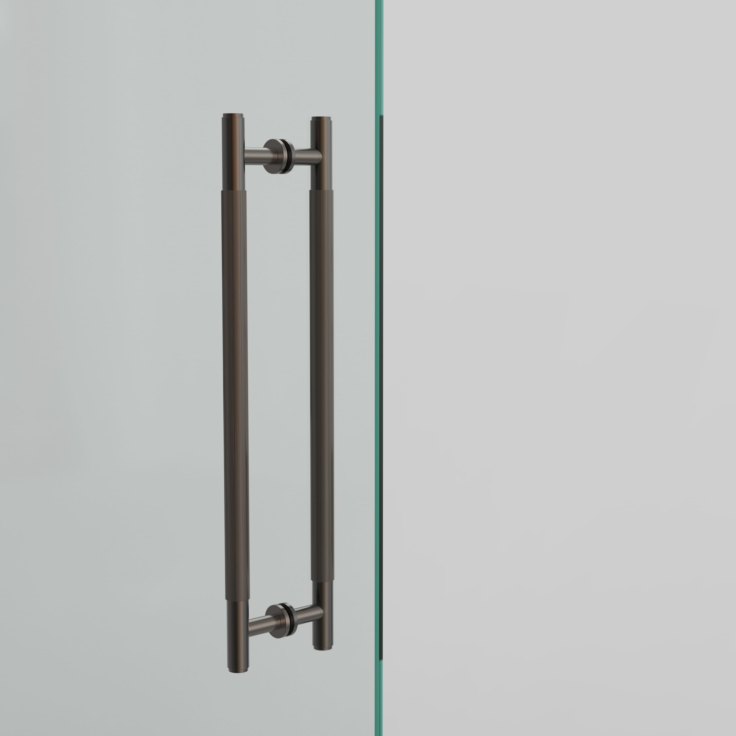 Goo-Ki Heavy-Duty Appliance Pull Stainless Steel Knurled & Straight Grip Pull Handle for Appliance & Shower Glass Door