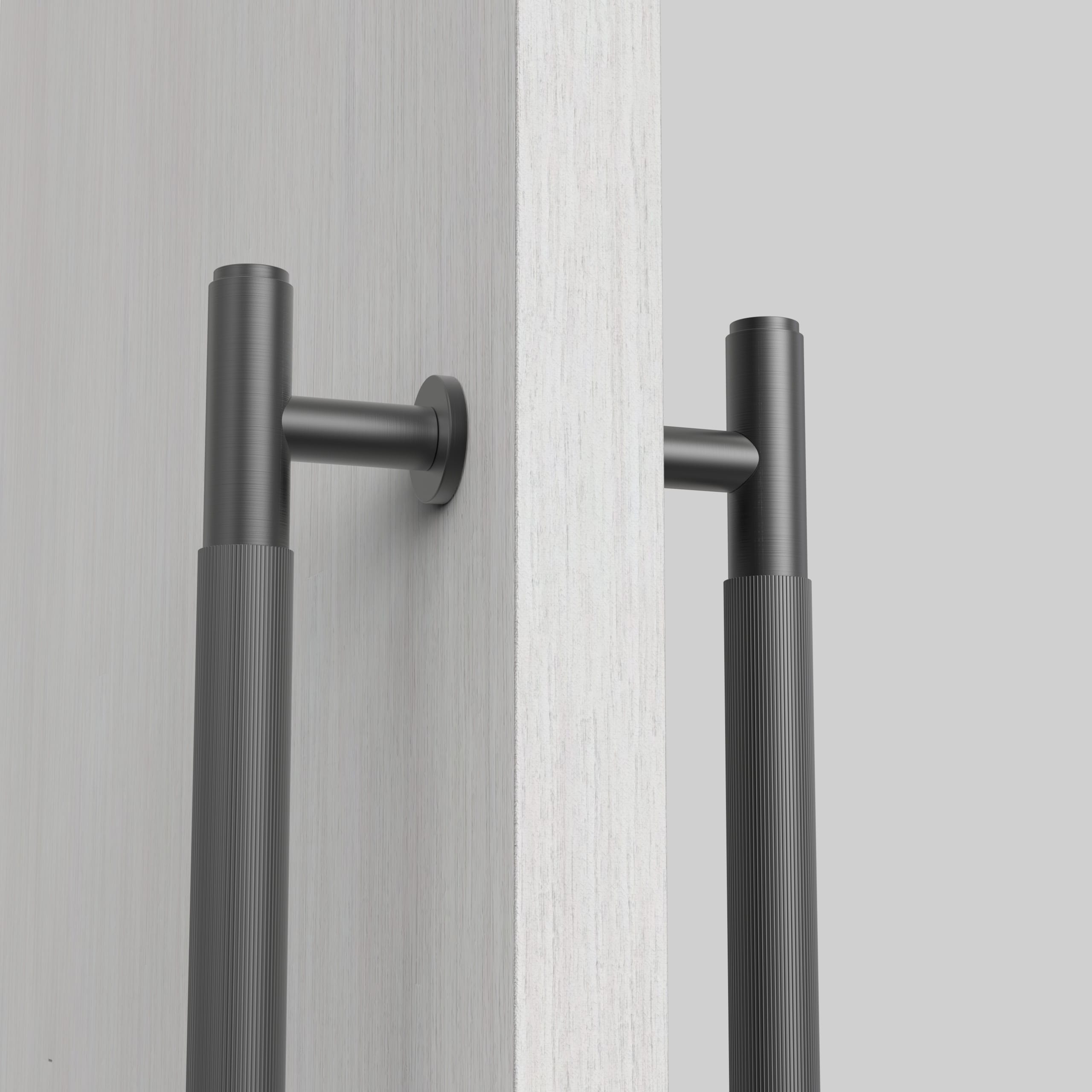 Goo-Ki Heavy-Duty Appliance Pull Stainless Steel Knurled & Straight Grip Pull Handle for Appliance & Shower Glass Door
