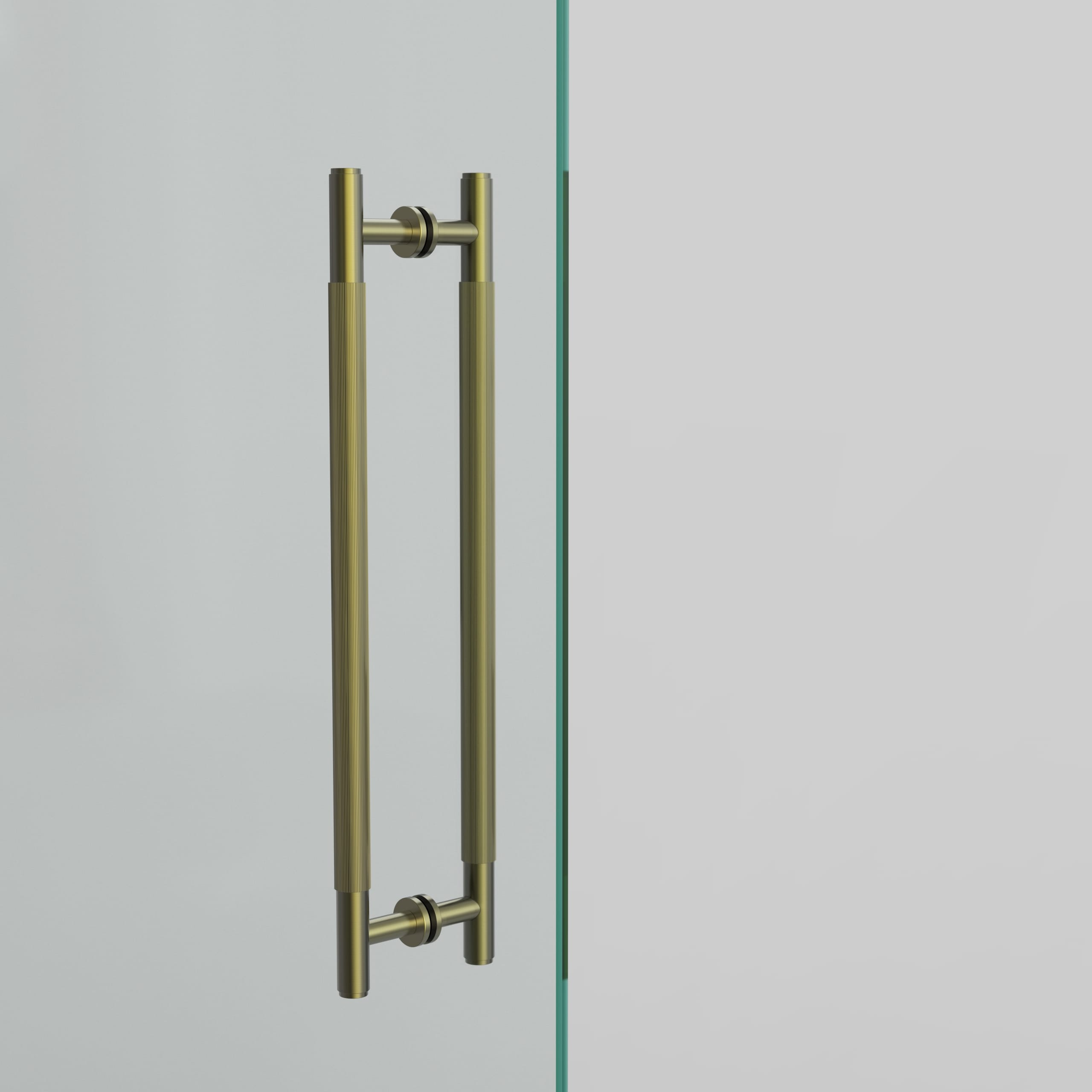 Goo-Ki Heavy-Duty Appliance Pull Stainless Steel Knurled & Straight Grip Pull Handle for Appliance & Shower Glass Door