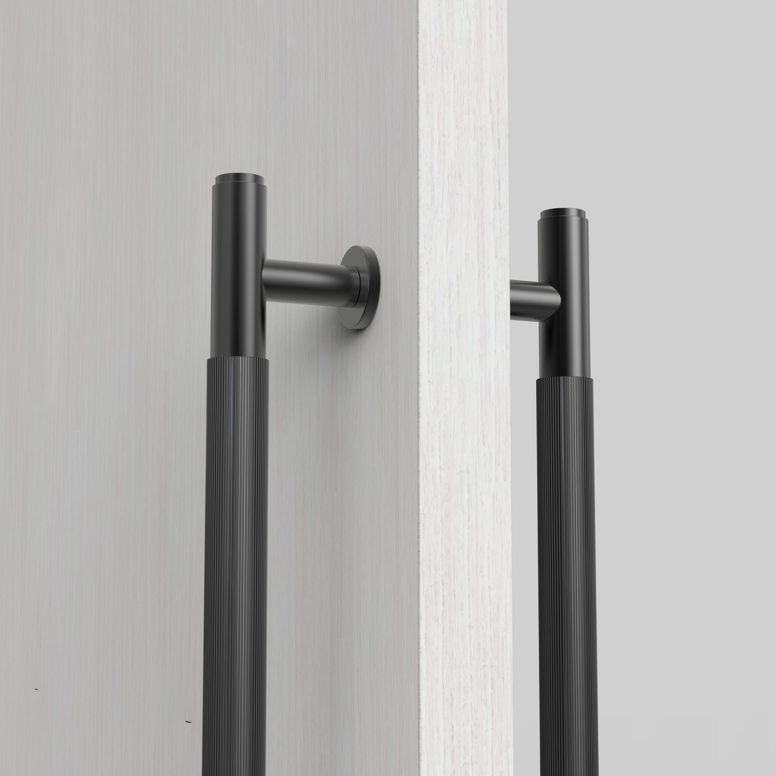 Goo-Ki Heavy-Duty Appliance Pull Stainless Steel Knurled & Straight Grip Pull Handle for Appliance & Shower Glass Door