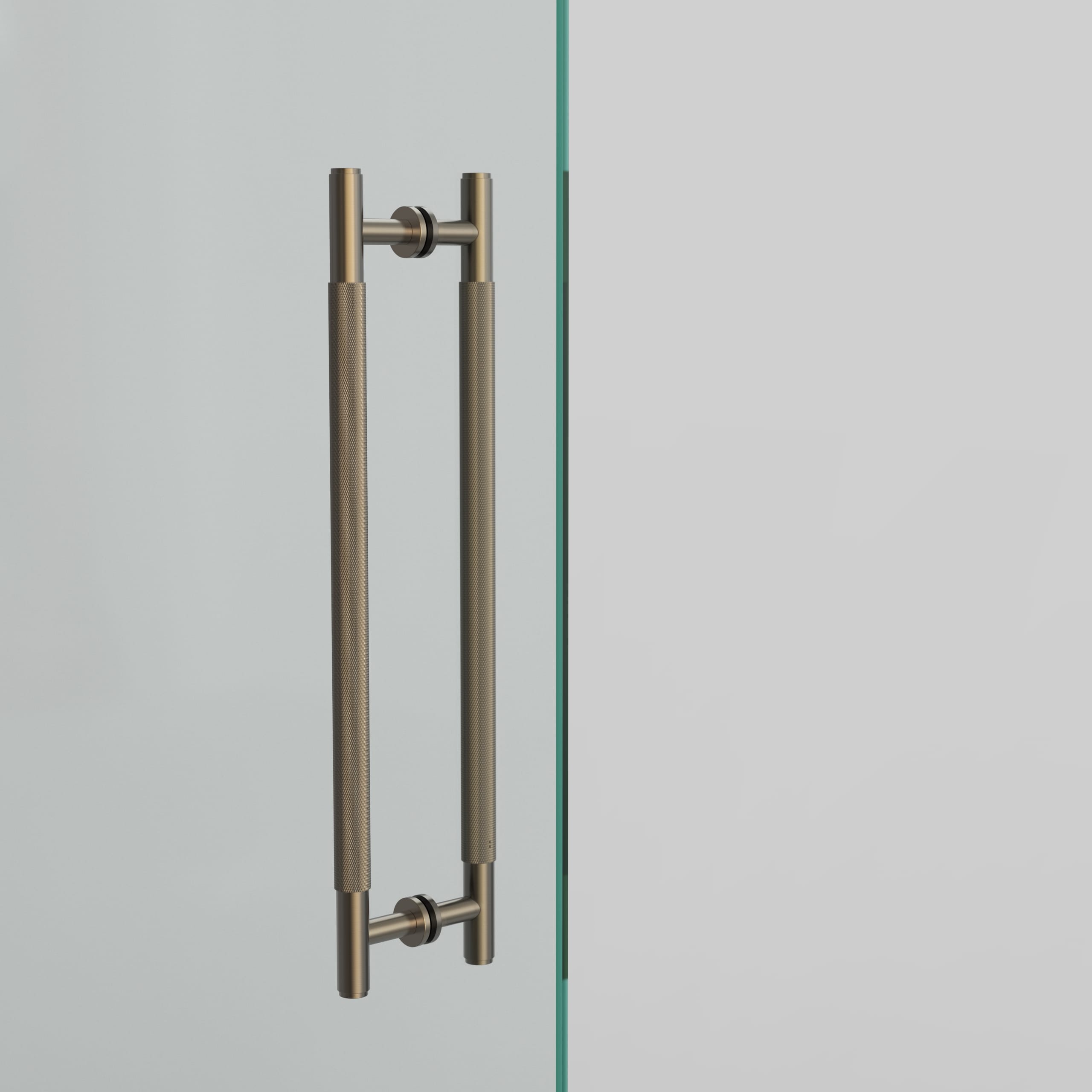 Goo-Ki Heavy-Duty Appliance Pull Stainless Steel Knurled & Straight Grip Pull Handle for Appliance & Shower Glass Door