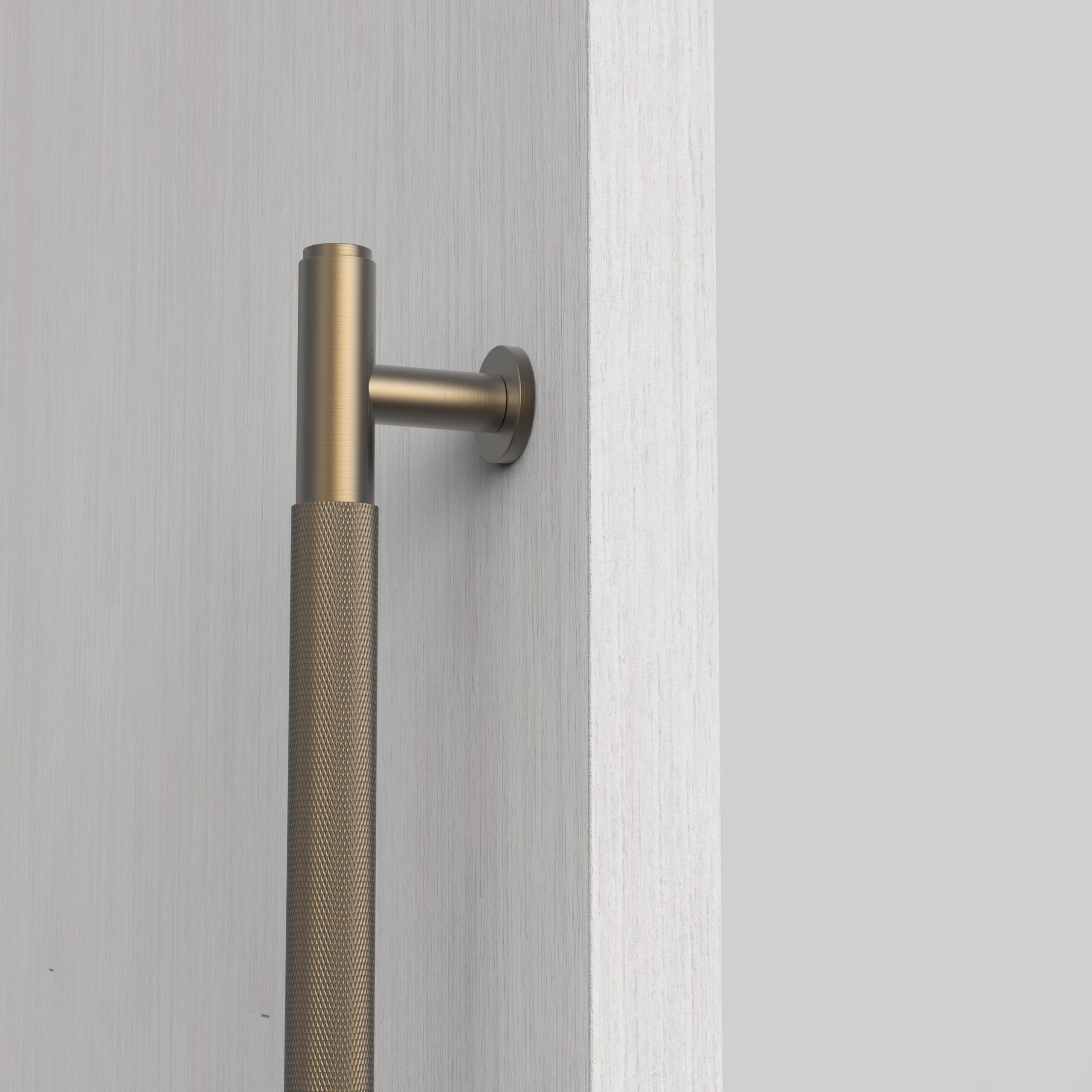 Goo-Ki Heavy-Duty Appliance Pull Stainless Steel Knurled & Straight Grip Pull Handle for Appliance & Shower Glass Door