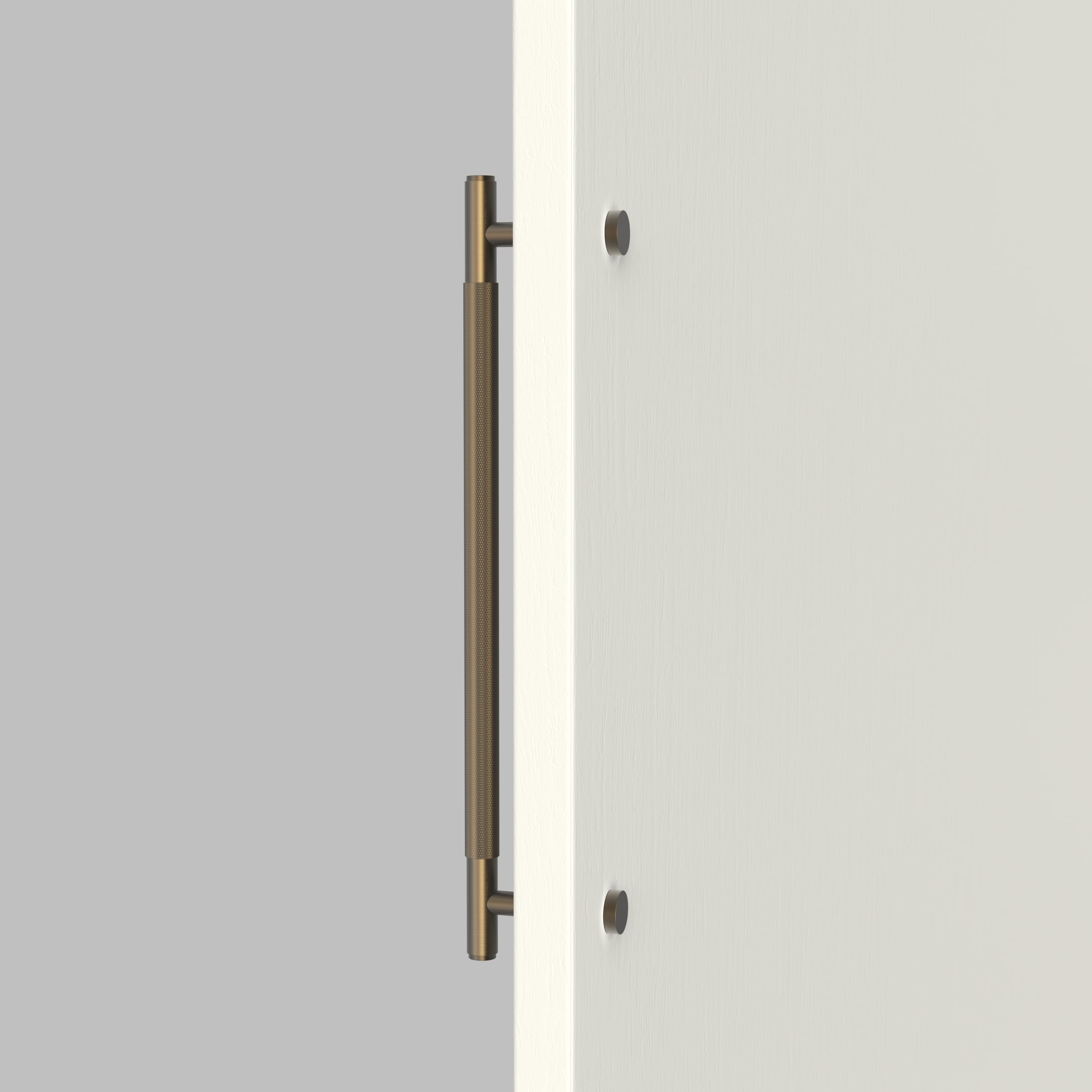 Goo-Ki Heavy-Duty Appliance Pull Stainless Steel Knurled & Straight Grip Pull Handle for Appliance & Shower Glass Door