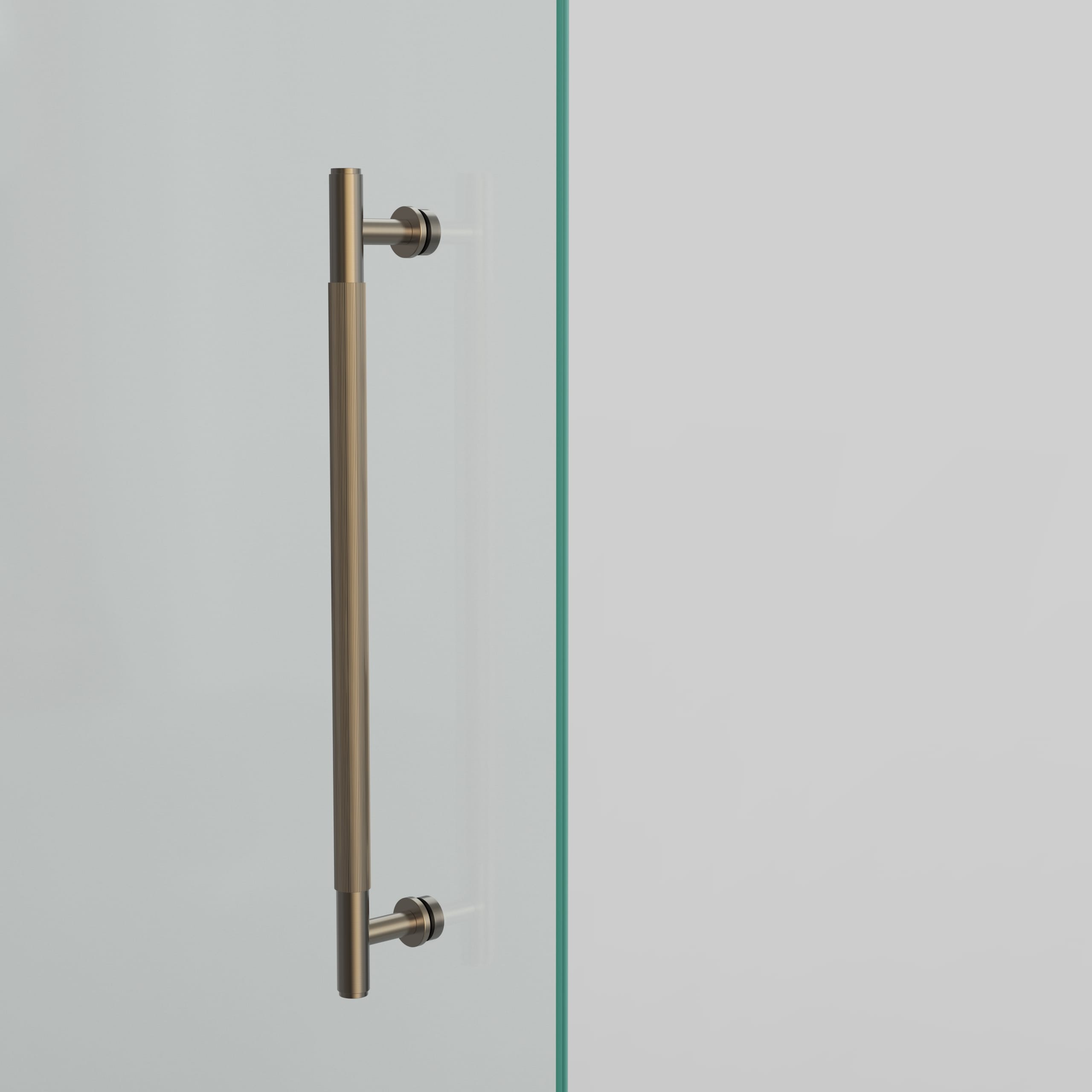 Goo-Ki Heavy-Duty Appliance Pull Stainless Steel Knurled & Straight Grip Pull Handle for Appliance & Shower Glass Door