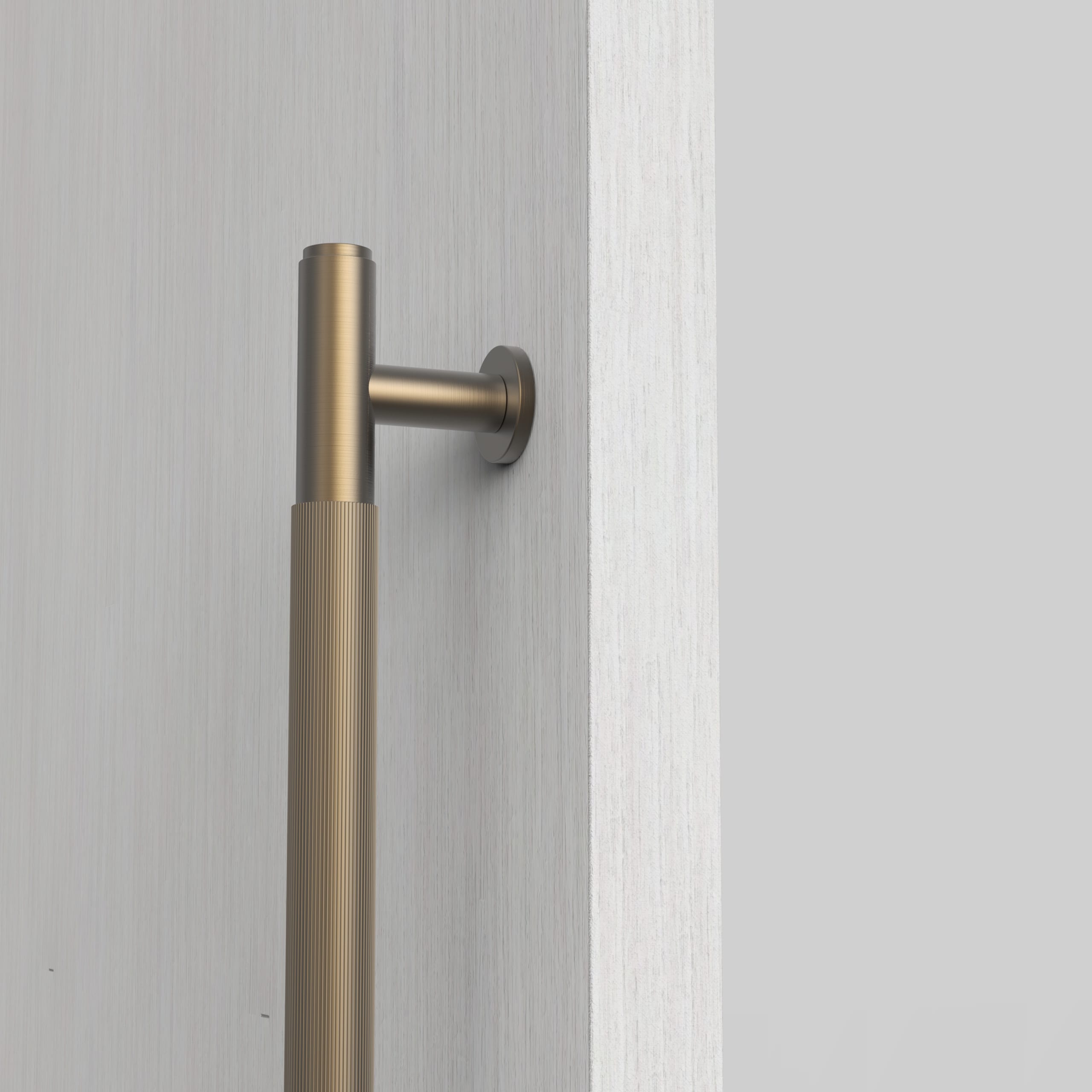 Goo-Ki Heavy-Duty Appliance Pull Stainless Steel Knurled & Straight Grip Pull Handle for Appliance & Shower Glass Door