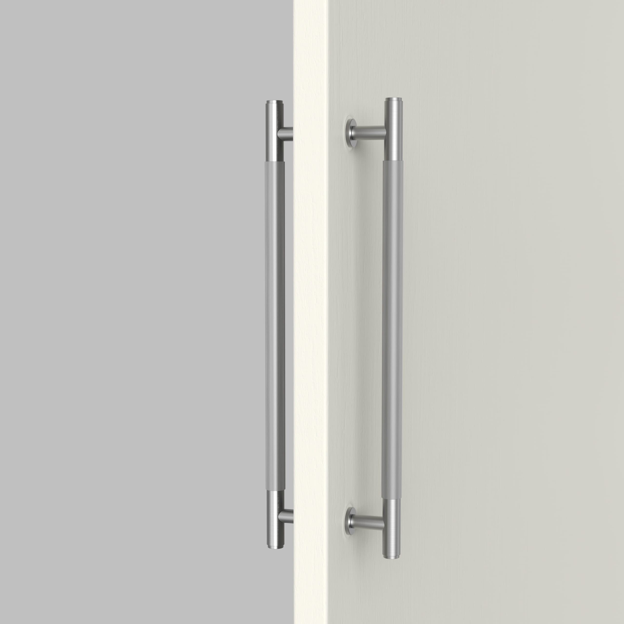 Goo-Ki Heavy-Duty Appliance Pull Stainless Steel Knurled & Straight Grip Pull Handle for Appliance & Shower Glass Door