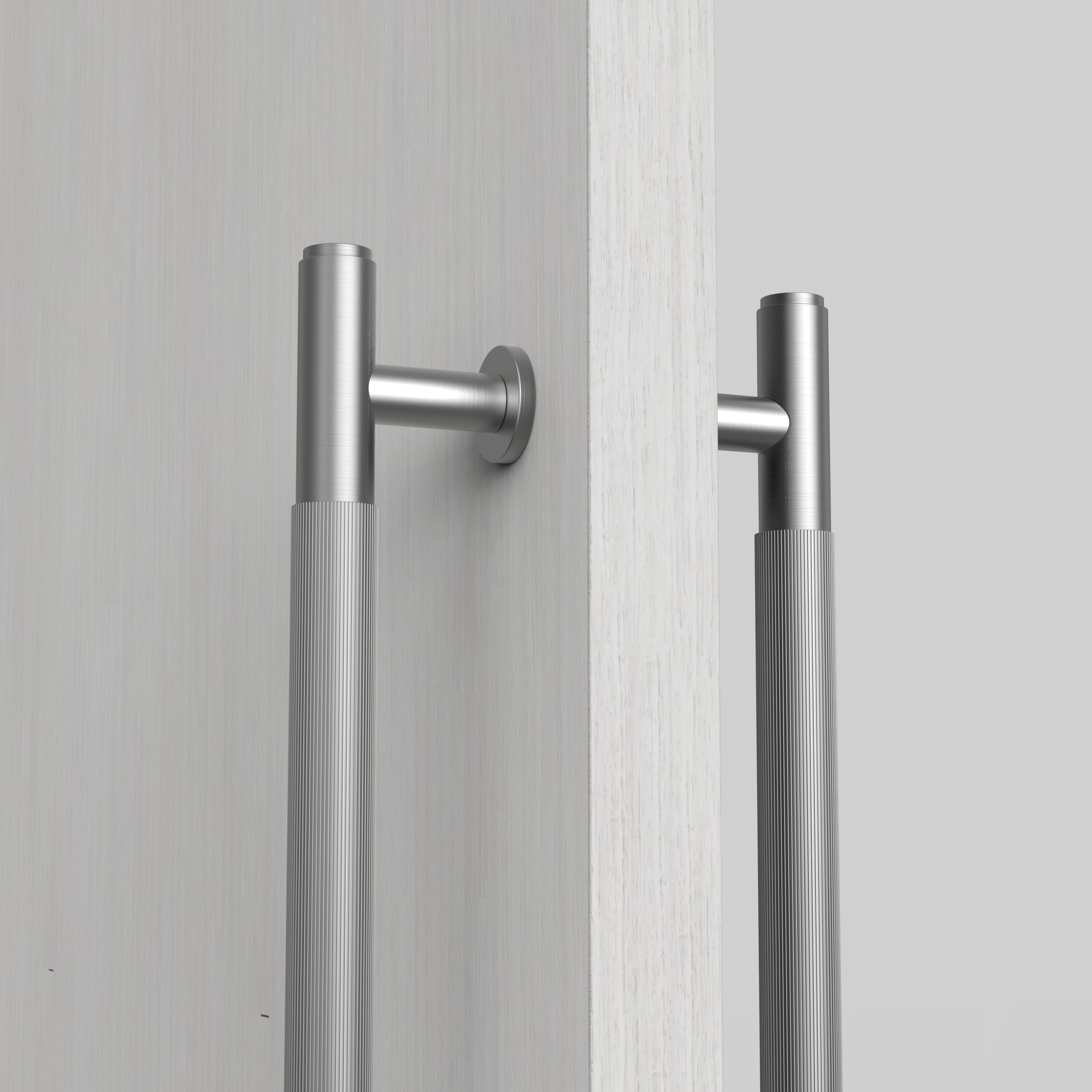 Goo-Ki Heavy-Duty Appliance Pull Stainless Steel Knurled & Straight Grip Pull Handle for Appliance & Shower Glass Door