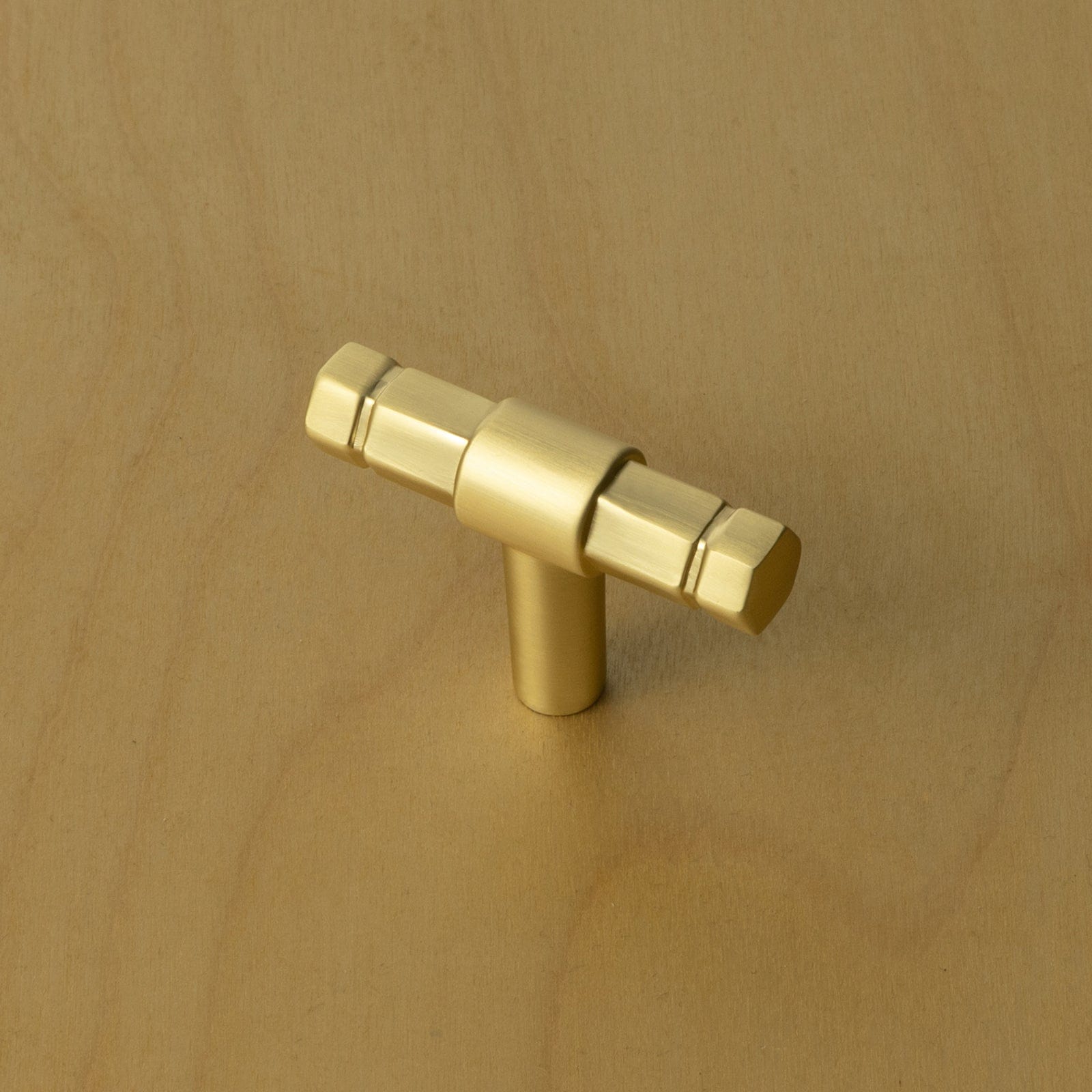 Goo-Ki Hexagonal Cabinet Handles Solid Zinc Alloy Drawer Hardware Finger Pull