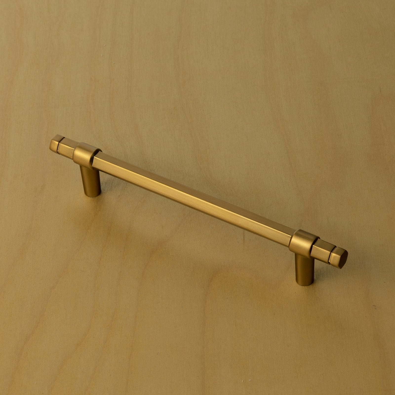 Goo-Ki Hexagonal Cabinet Handles Solid Zinc Alloy Drawer Hardware Finger Pull
