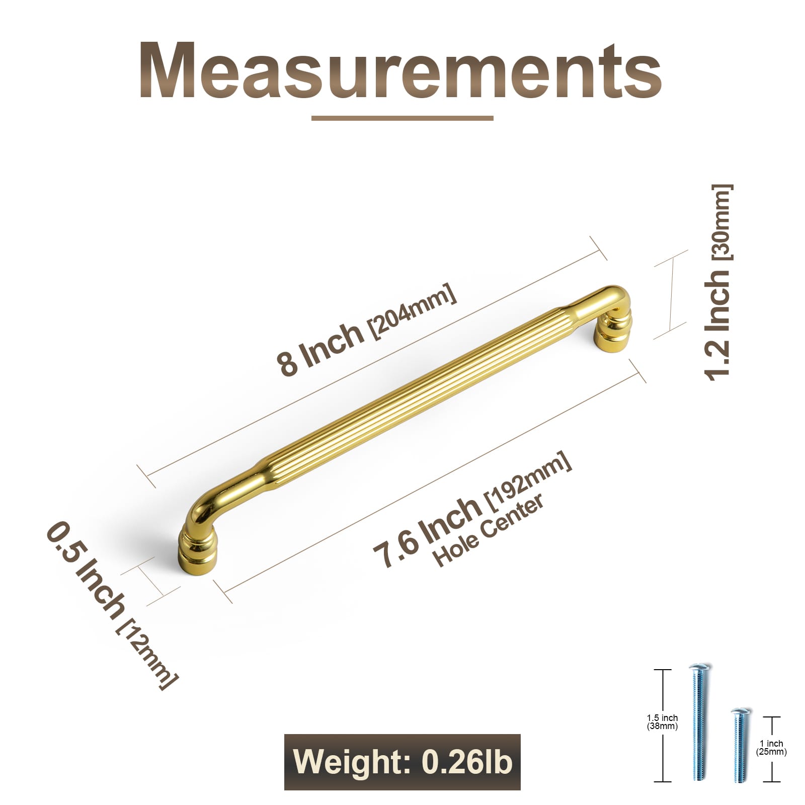 Goo-Ki Industrial Decorative Cabinet Pulls Unique L-shaped Drawer Handles with Textured Grip