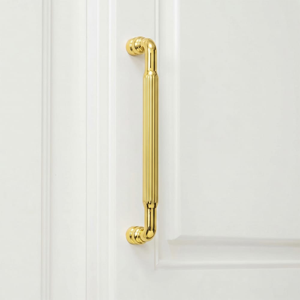 Goo-Ki Industrial Decorative Cabinet Pulls Unique L-shaped Drawer Handles with Textured Grip