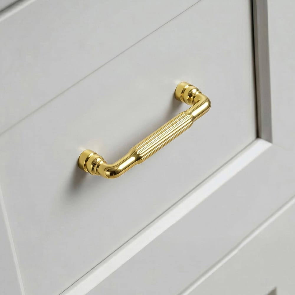 Goo-Ki Industrial Decorative Cabinet Pulls Unique L-shaped Drawer Handles with Textured Grip