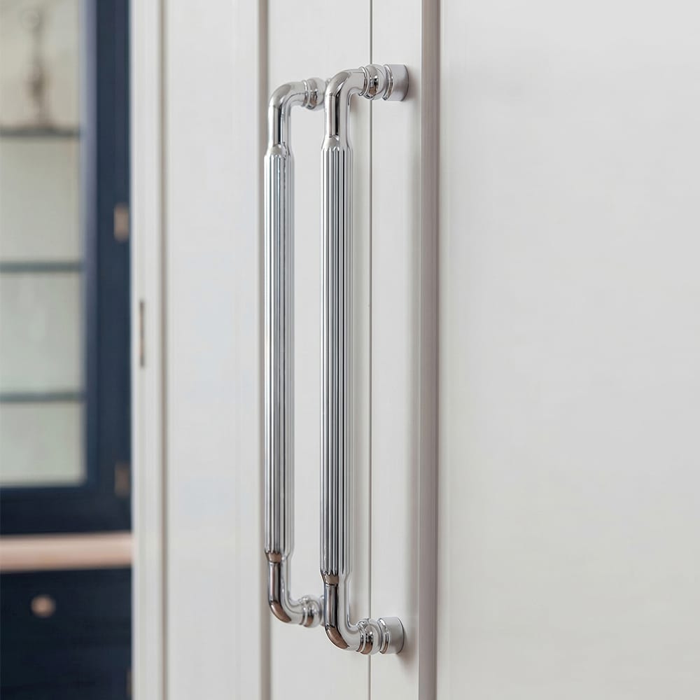 Goo-Ki Industrial Decorative Cabinet Pulls Unique L-shaped Drawer Handles with Textured Grip