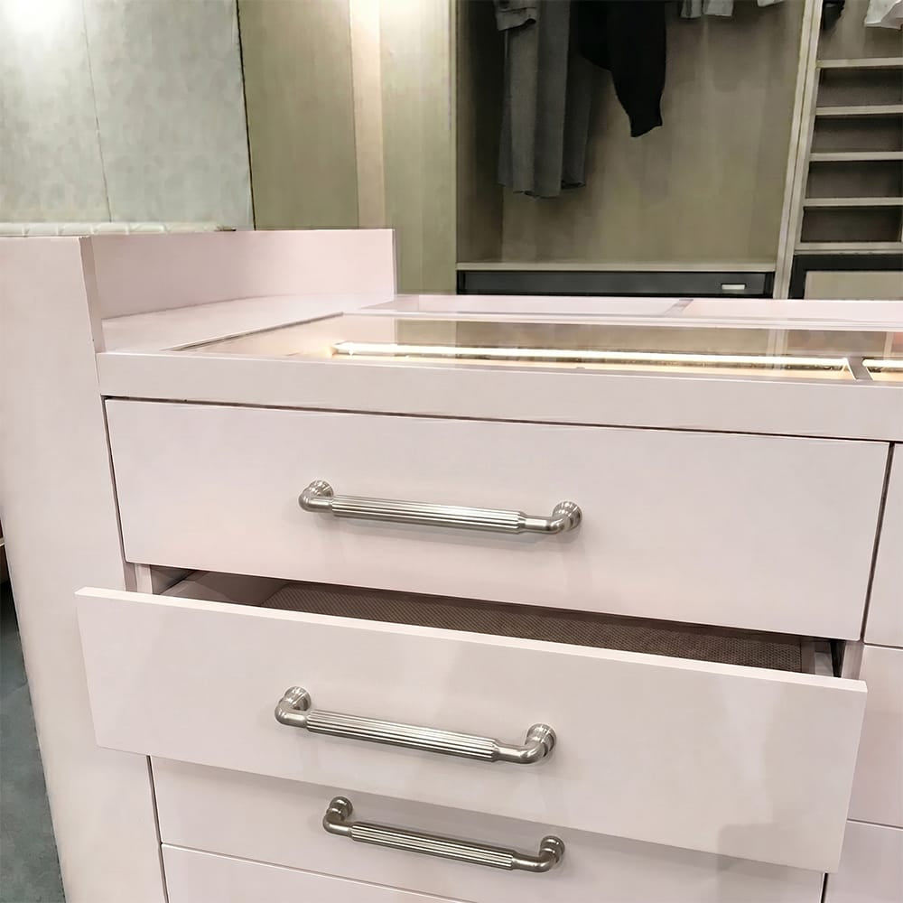 Goo-Ki Industrial Decorative Cabinet Pulls Unique L-shaped Drawer Handles with Textured Grip
