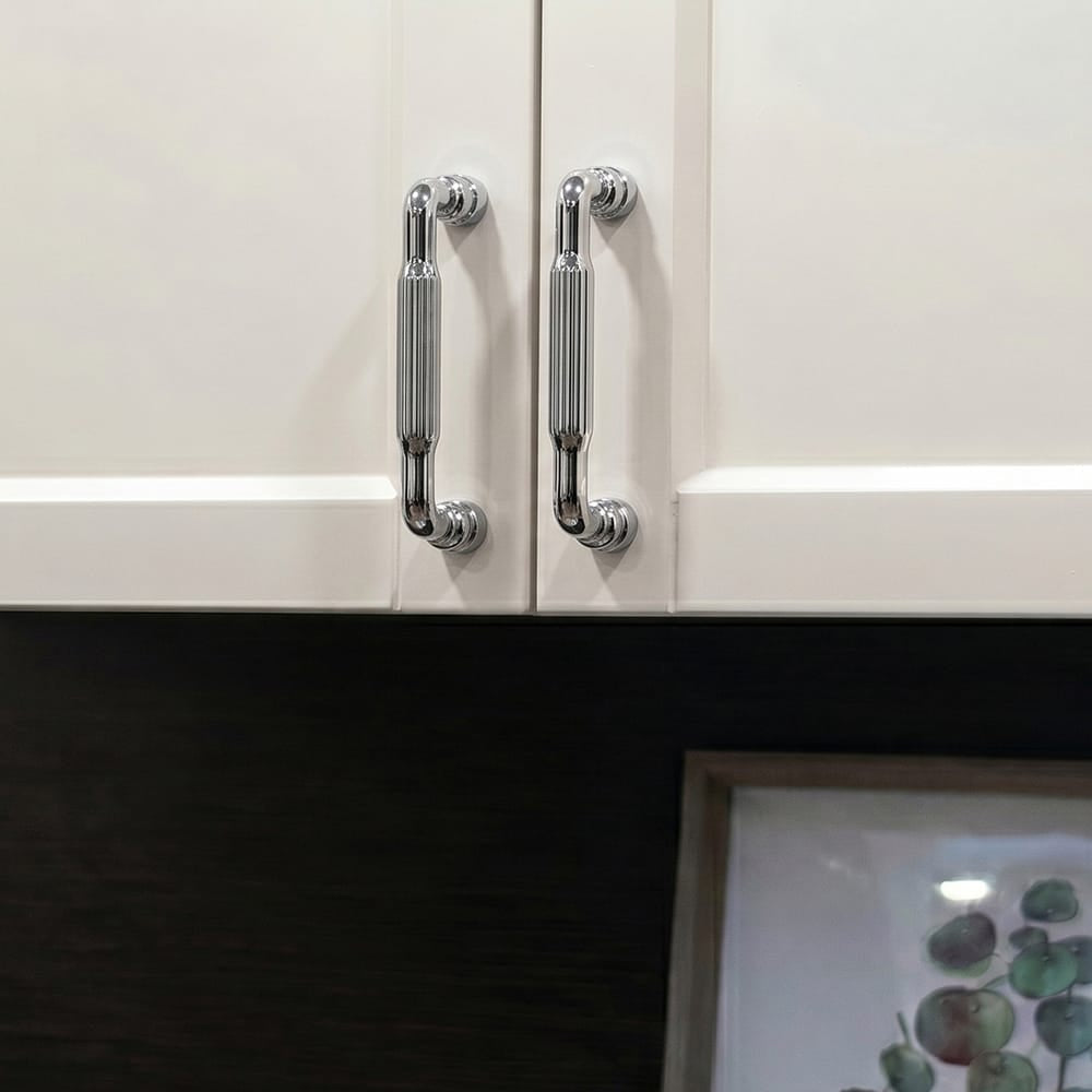 Goo-Ki Industrial Decorative Cabinet Pulls Unique L-shaped Drawer Handles with Textured Grip