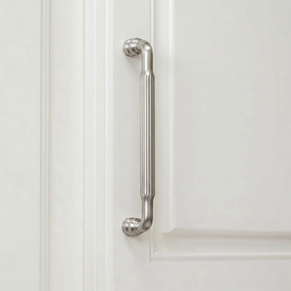 Goo-Ki Industrial Decorative Cabinet Pulls Unique L-shaped Drawer Handles with Textured Grip