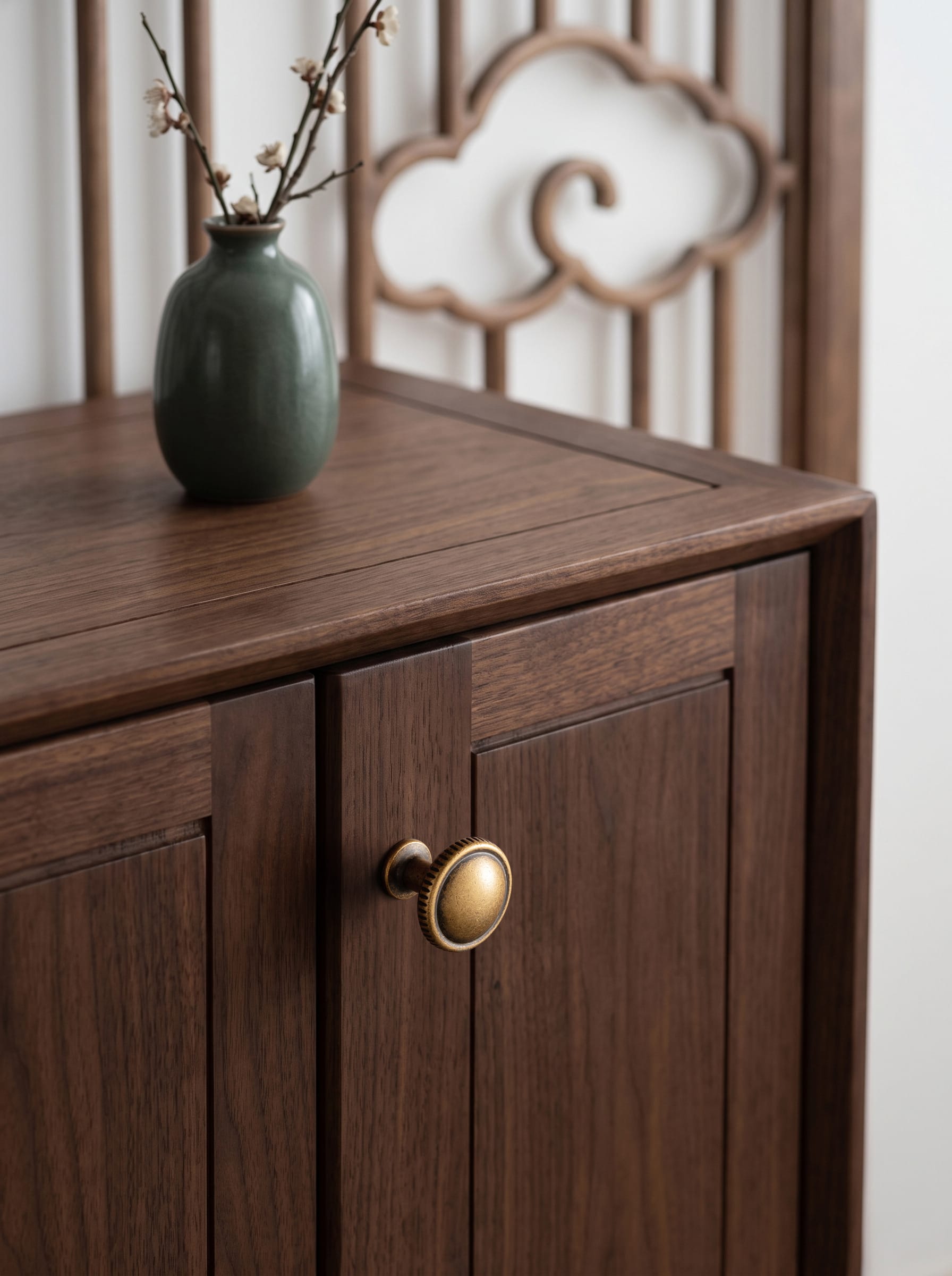 Goo-Ki Knurled Rim Round Cabinet Knobs, Solid Zinc Alloy Mushroom Drawer Knob for Cabinet Doors, Chest of Drawers