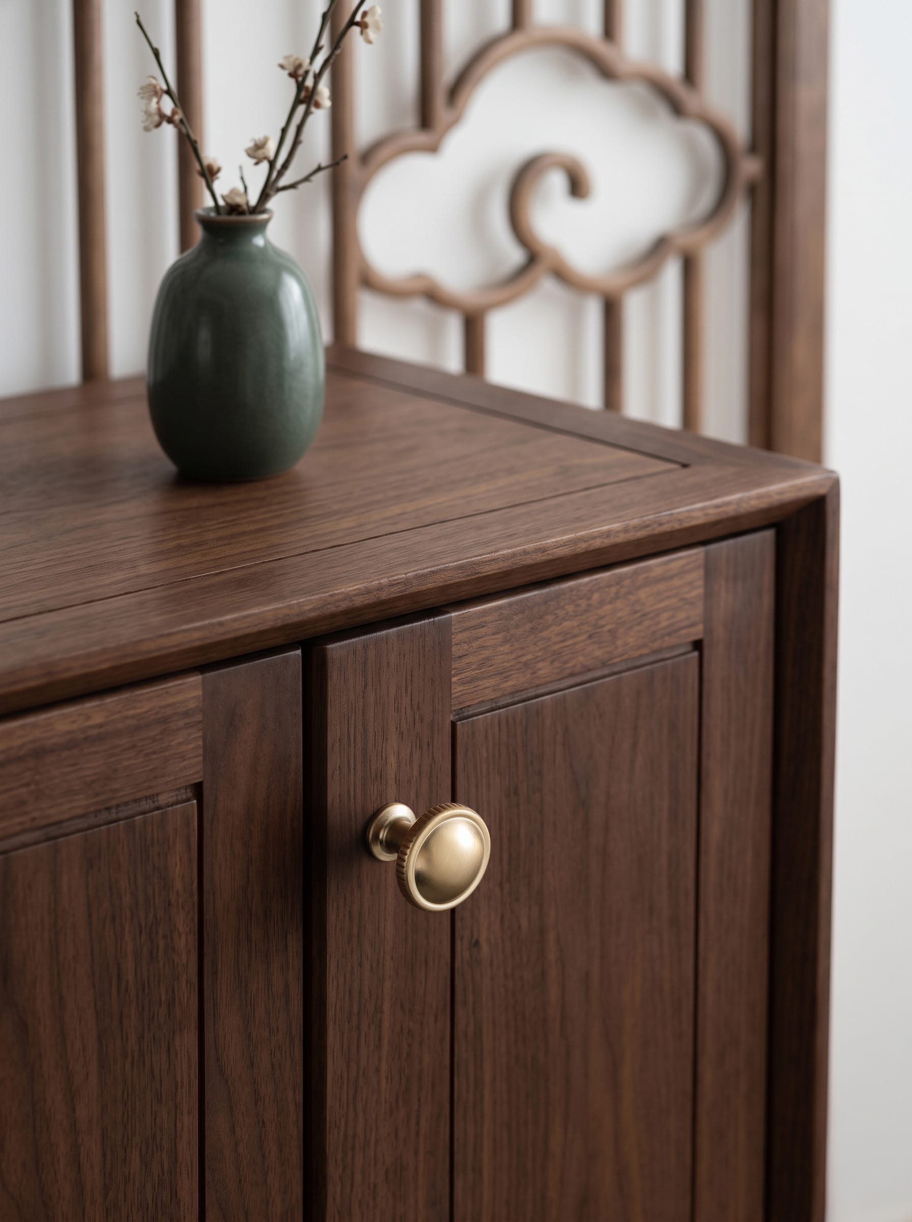 Goo-Ki Knurled Rim Round Cabinet Knobs, Solid Zinc Alloy Mushroom Drawer Knob for Cabinet Doors, Chest of Drawers