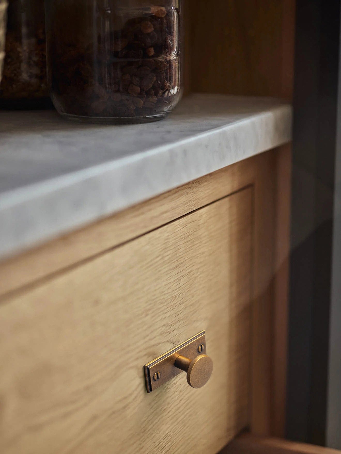 Goo-Ki Long Cabinet Bar Pulls Antique Vintage Brass Solid Drawer Handles