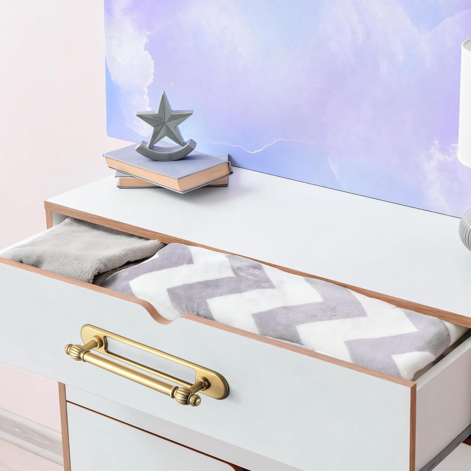 Goo-Ki Luxury Decorative Antique Brass Cabinet Handles Stylish Accents for Modern Cabinet Design