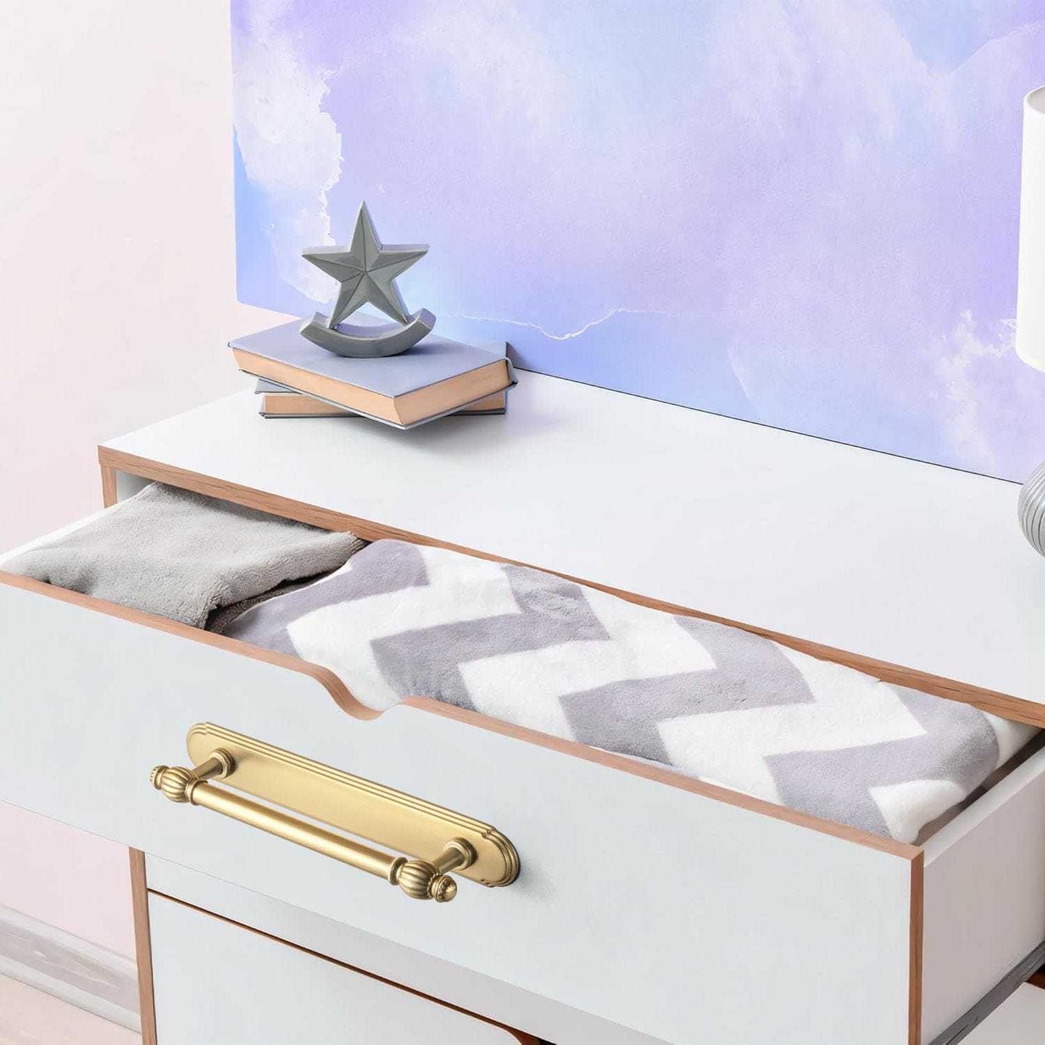 Goo-Ki Luxury Decorative Antique Brass Cabinet Handles Stylish Accents for Modern Cabinet Design