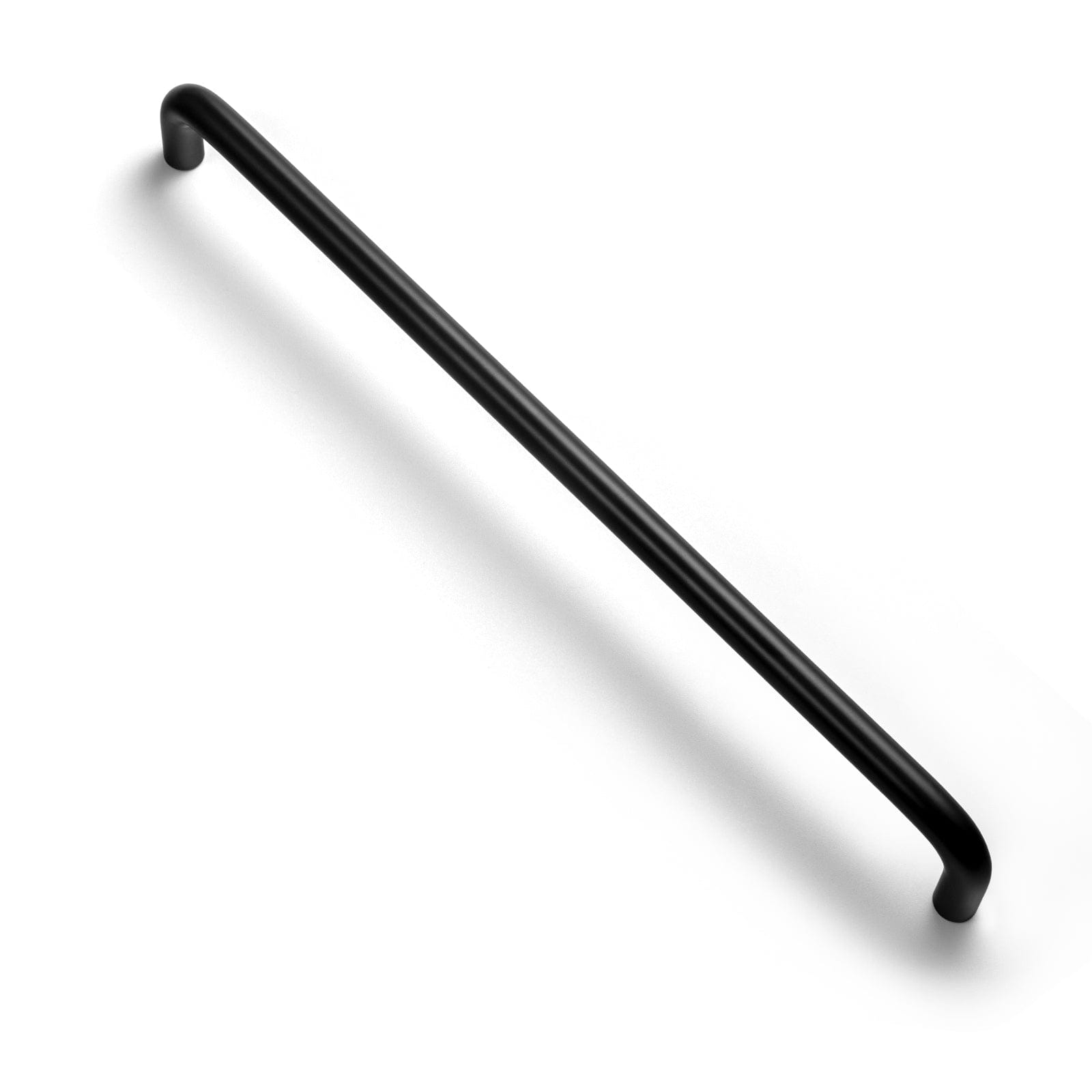 Goo-Ki Matte Black / 10'' Hole Center / 12 Pack Simple Sleek Wardrobe Pull Contemporary Design Cabinet Handle Modern Style