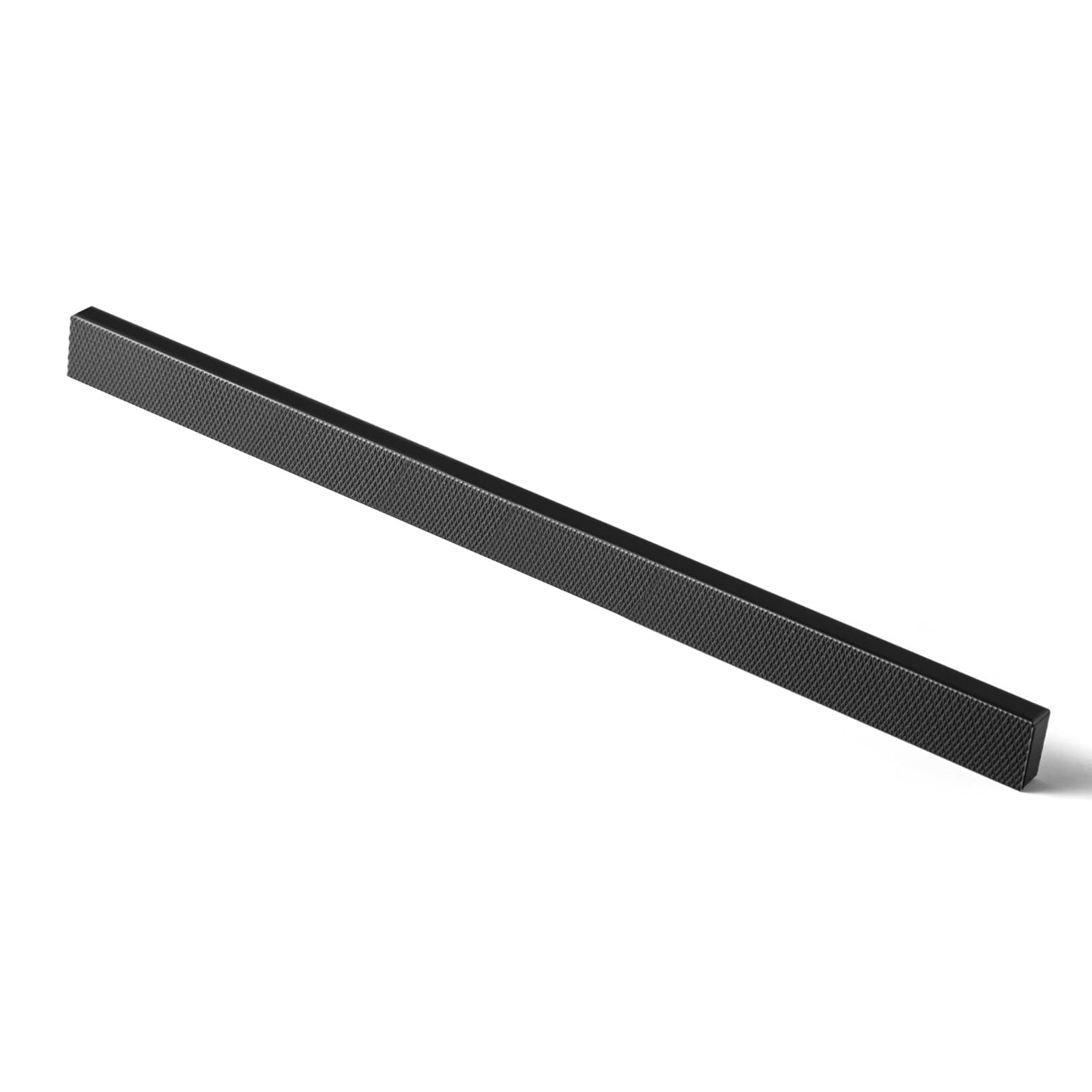 Goo-Ki Matte Black / 12.6'' Hole Center / 6 Pack Modern Aluminum Knurled Cabinet Pull Handles - Comfortable Grip & Long - lasting